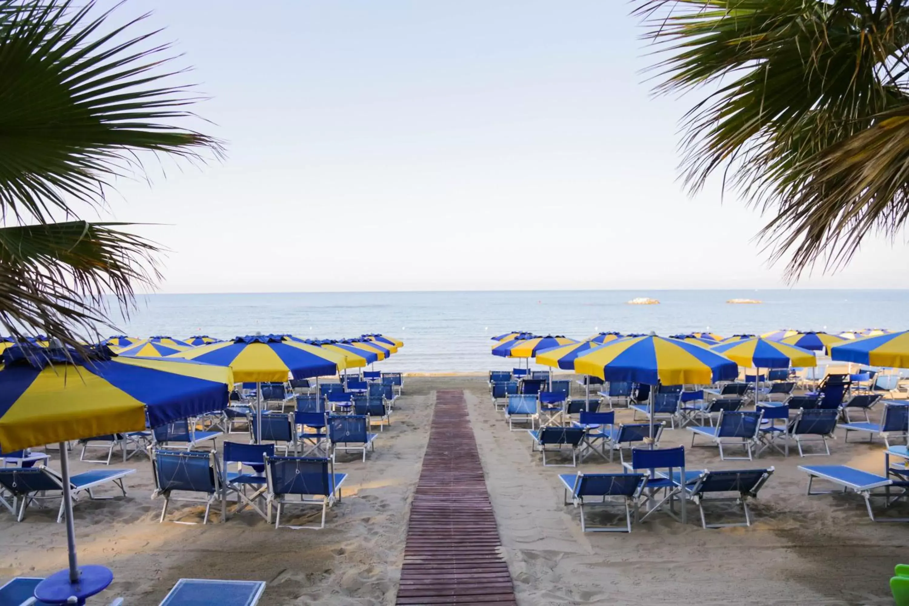 Spring, Beach in Hotel Giardino