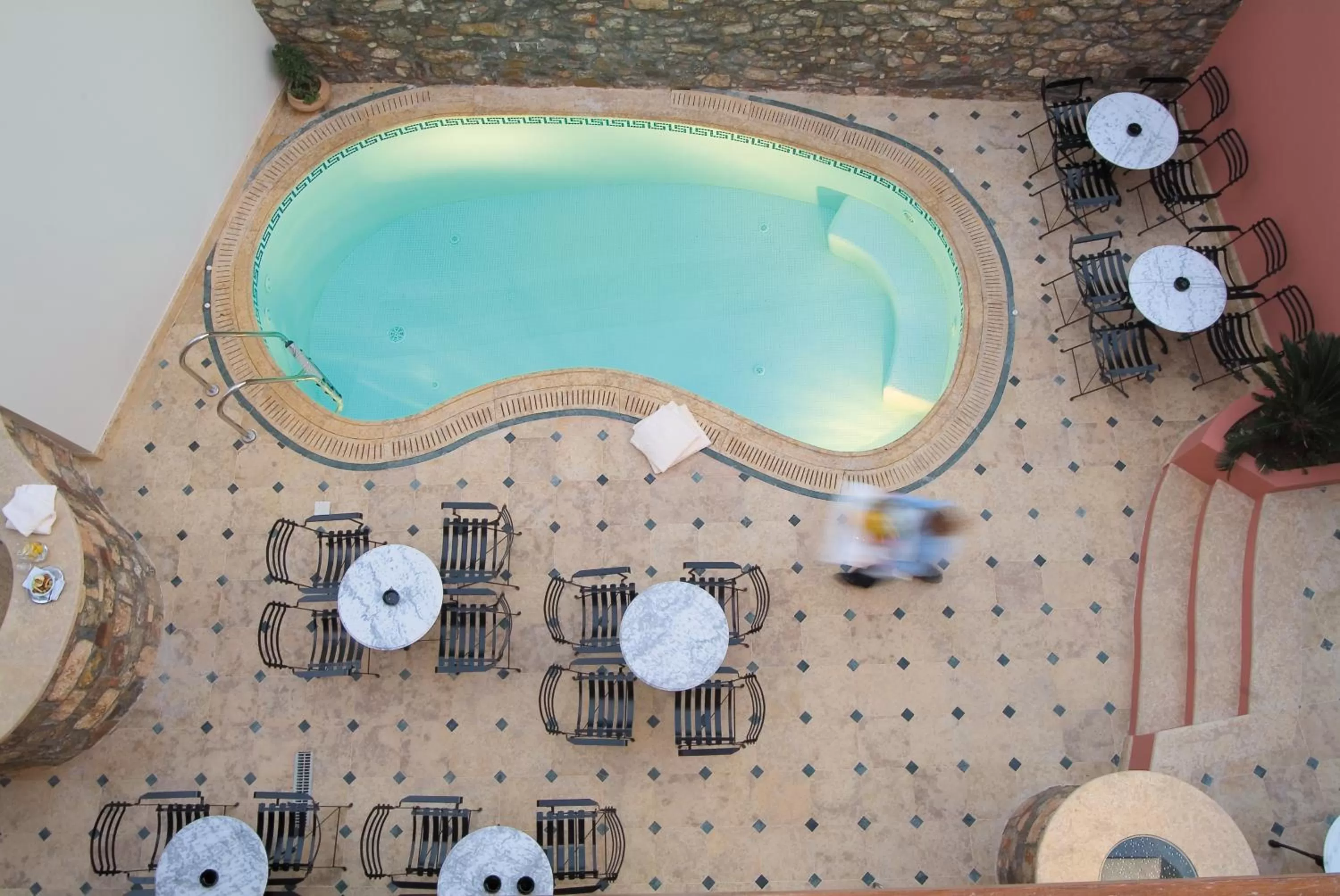 Swimming pool in Hotel Ippoliti