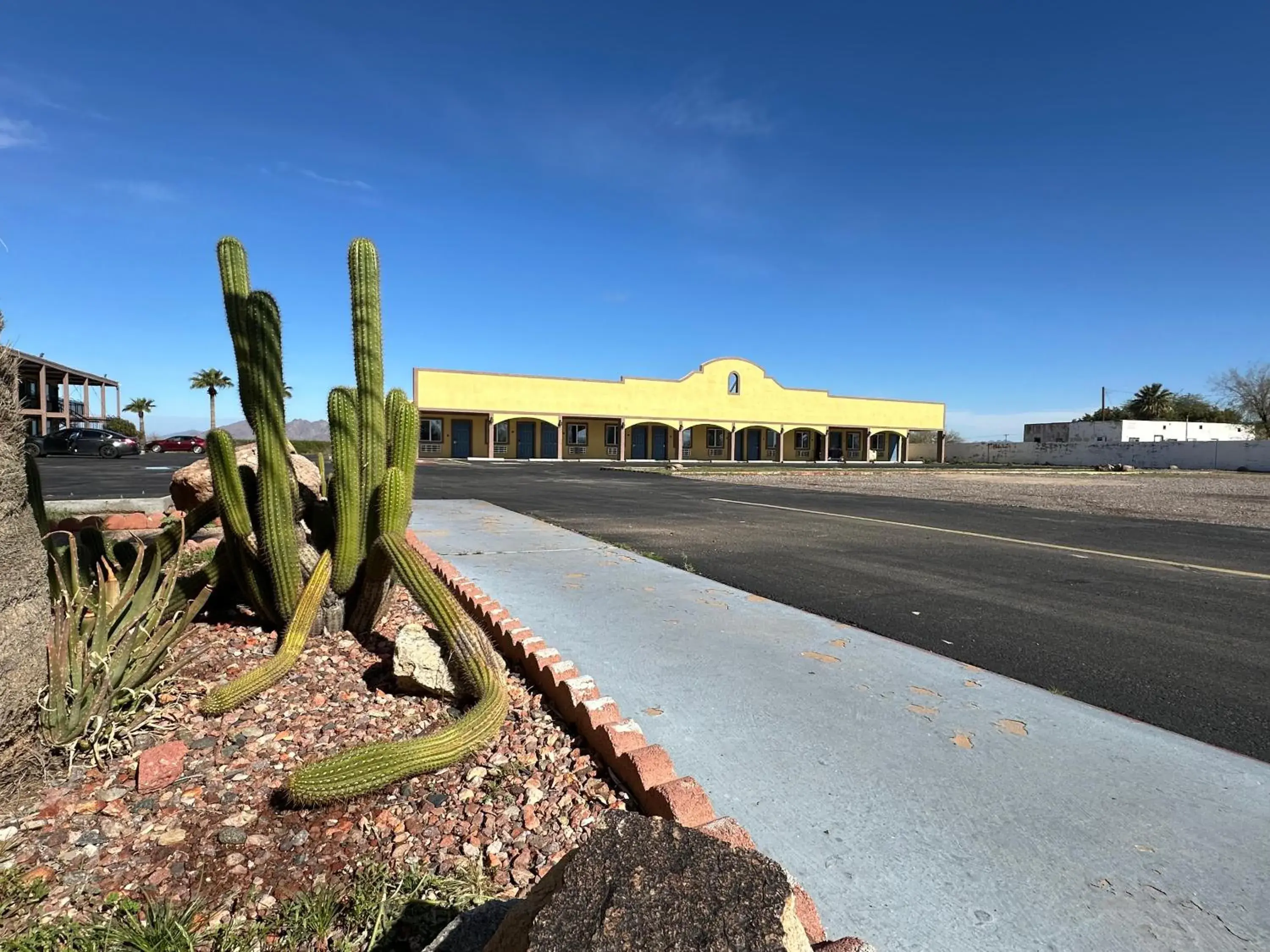 Property building in Gila Bend Lodge