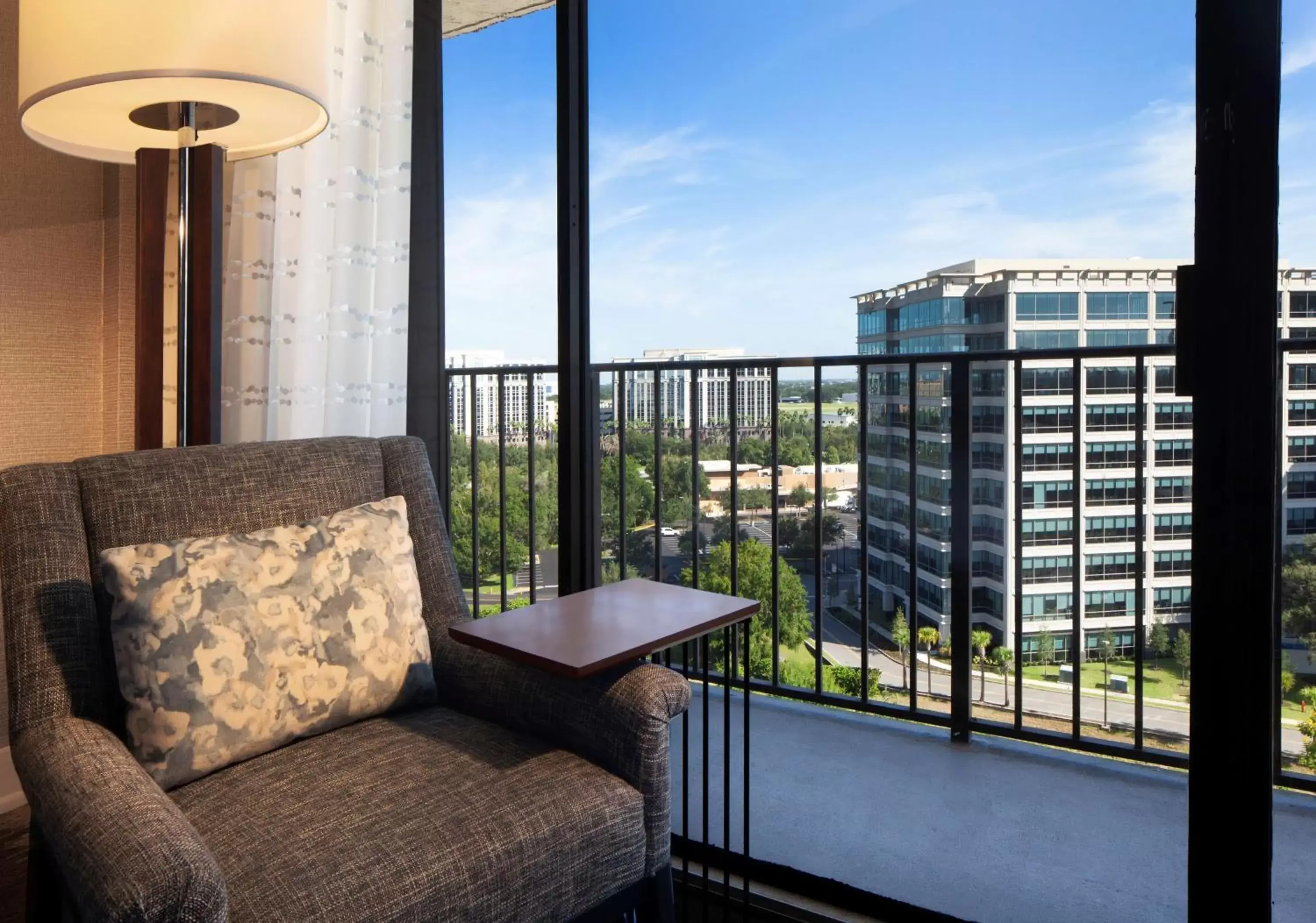 View (from property/room), Seating Area in Hilton Tampa Airport Westshore