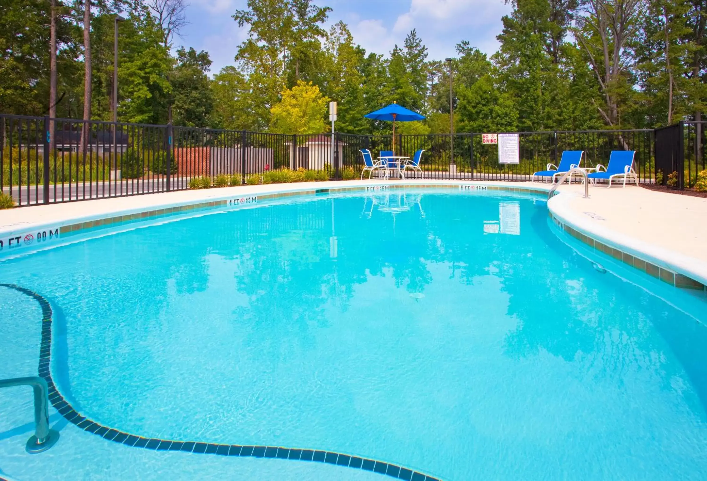 Swimming Pool in Candlewood Suites Rocky Mount, an IHG Hotel