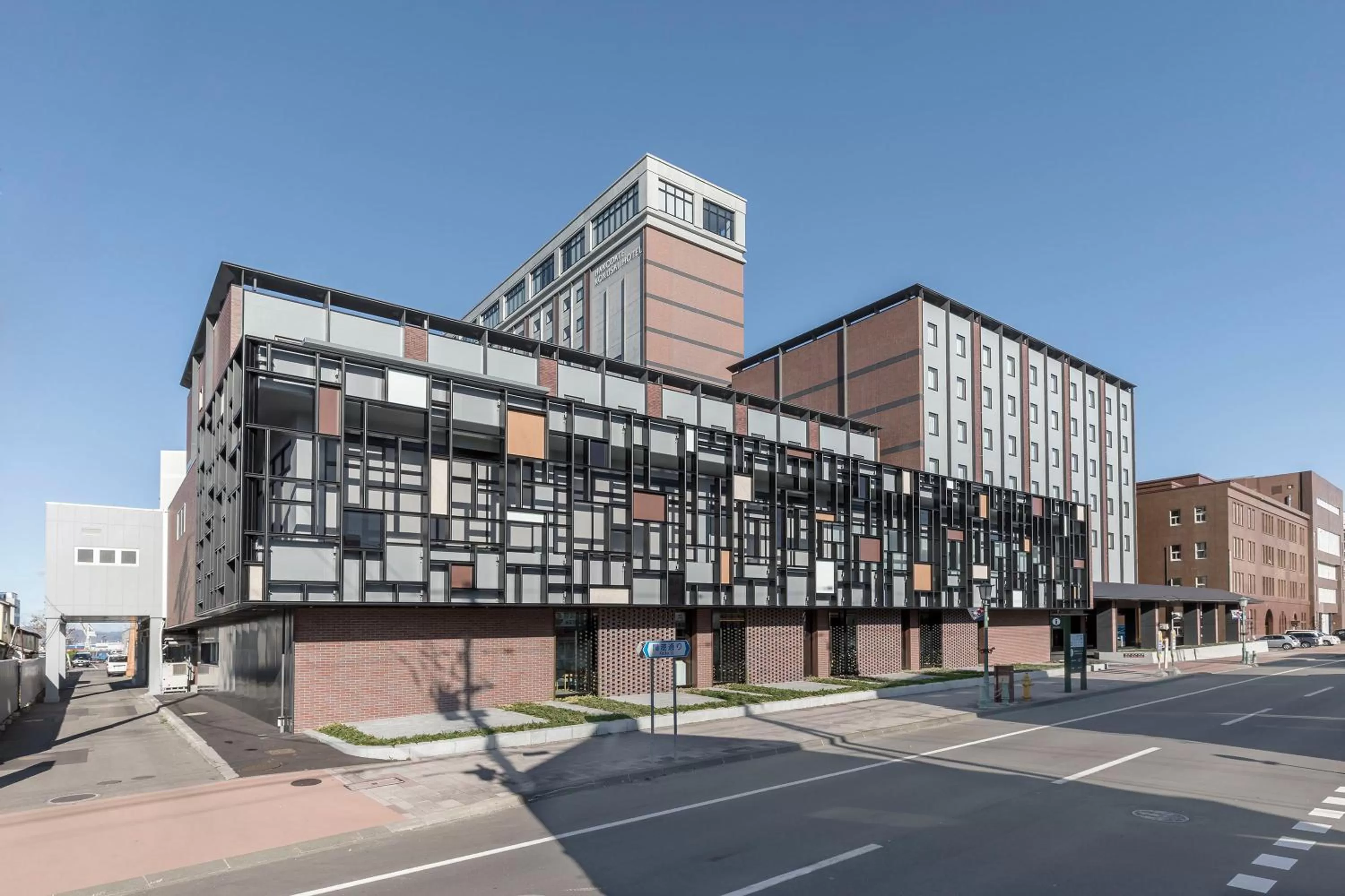 Facade/entrance in Hakodate Kokusai Hotel