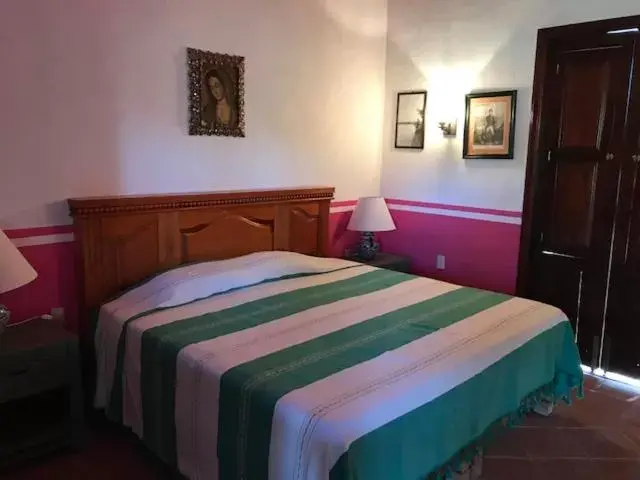 Bed in Hacienda Santa Clara Morelos