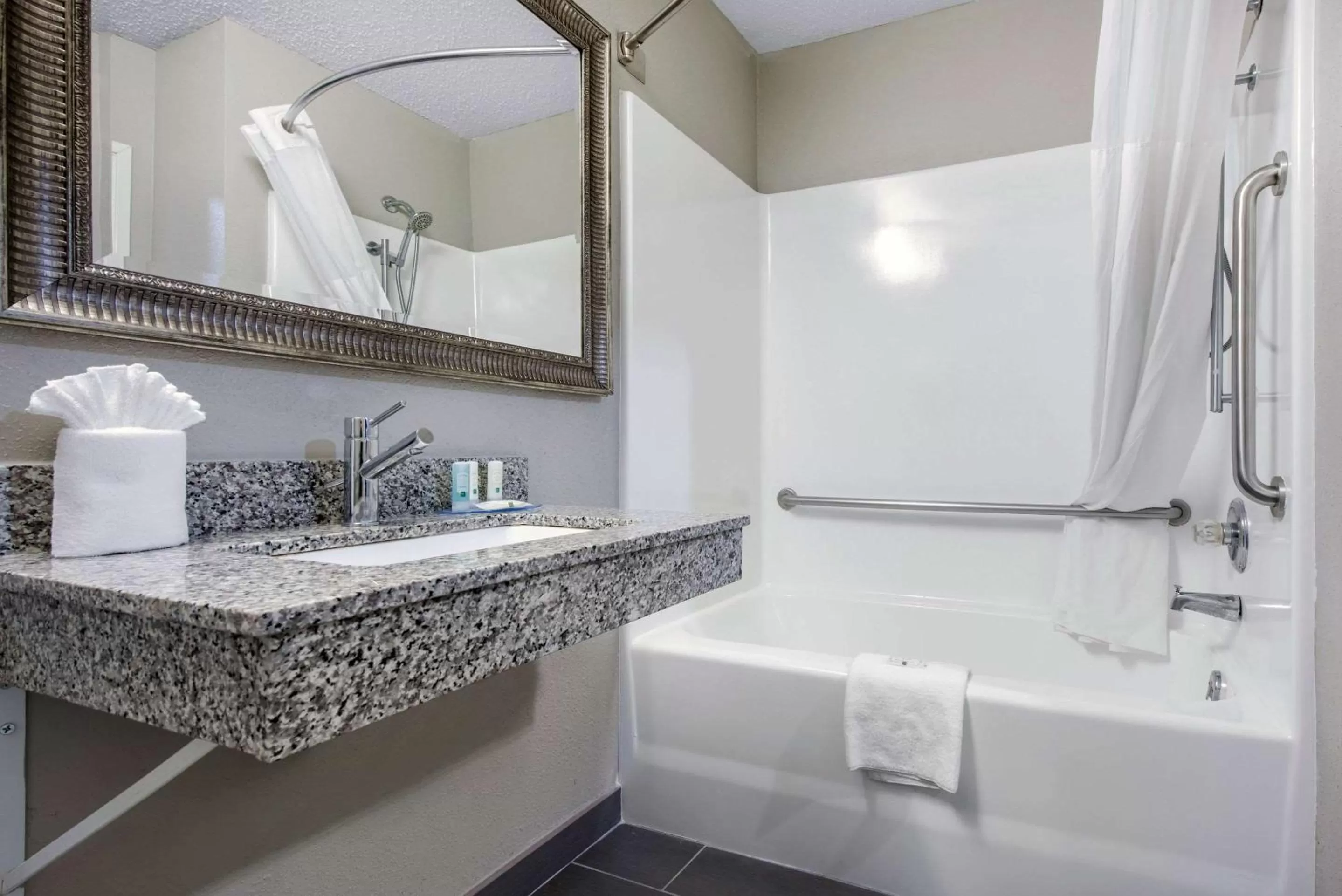 Bathroom in Quality Inn & Suites Brownsburg - Indianapolis West