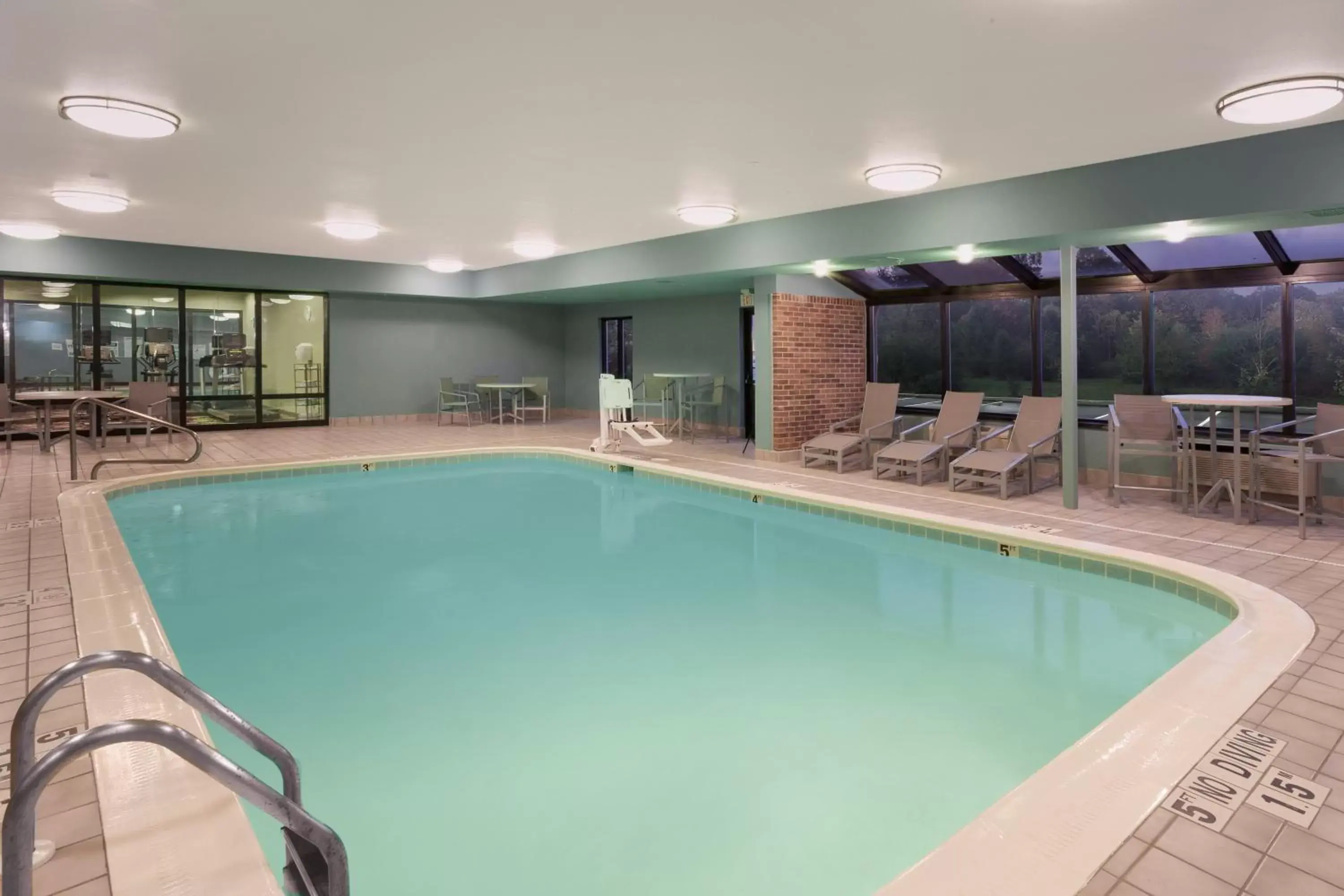 Swimming Pool in Holiday Inn Express Hotel & Suites Brookville, an IHG Hotel