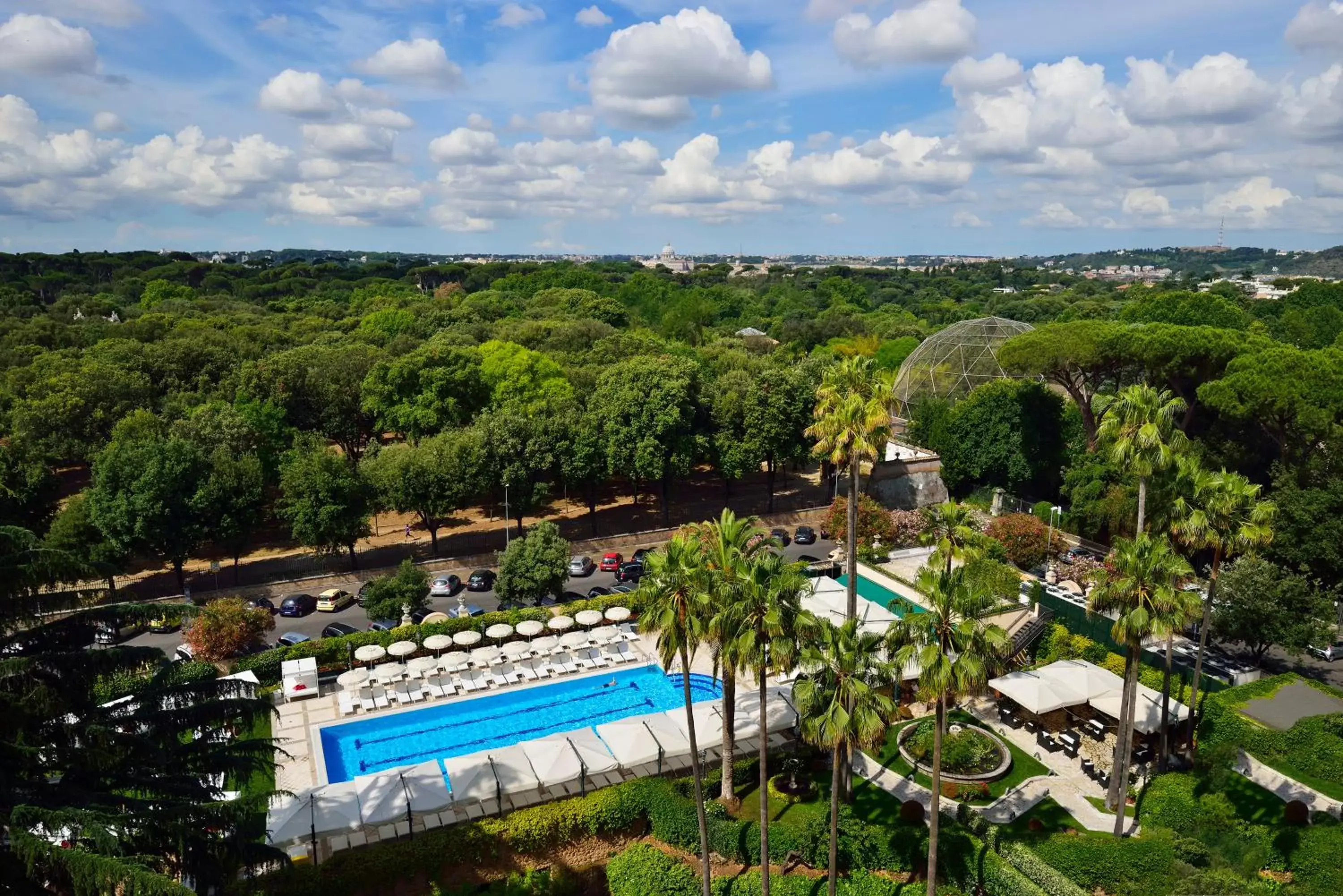 Day, Pool View in Parco dei Principi Grand Hotel & SPA