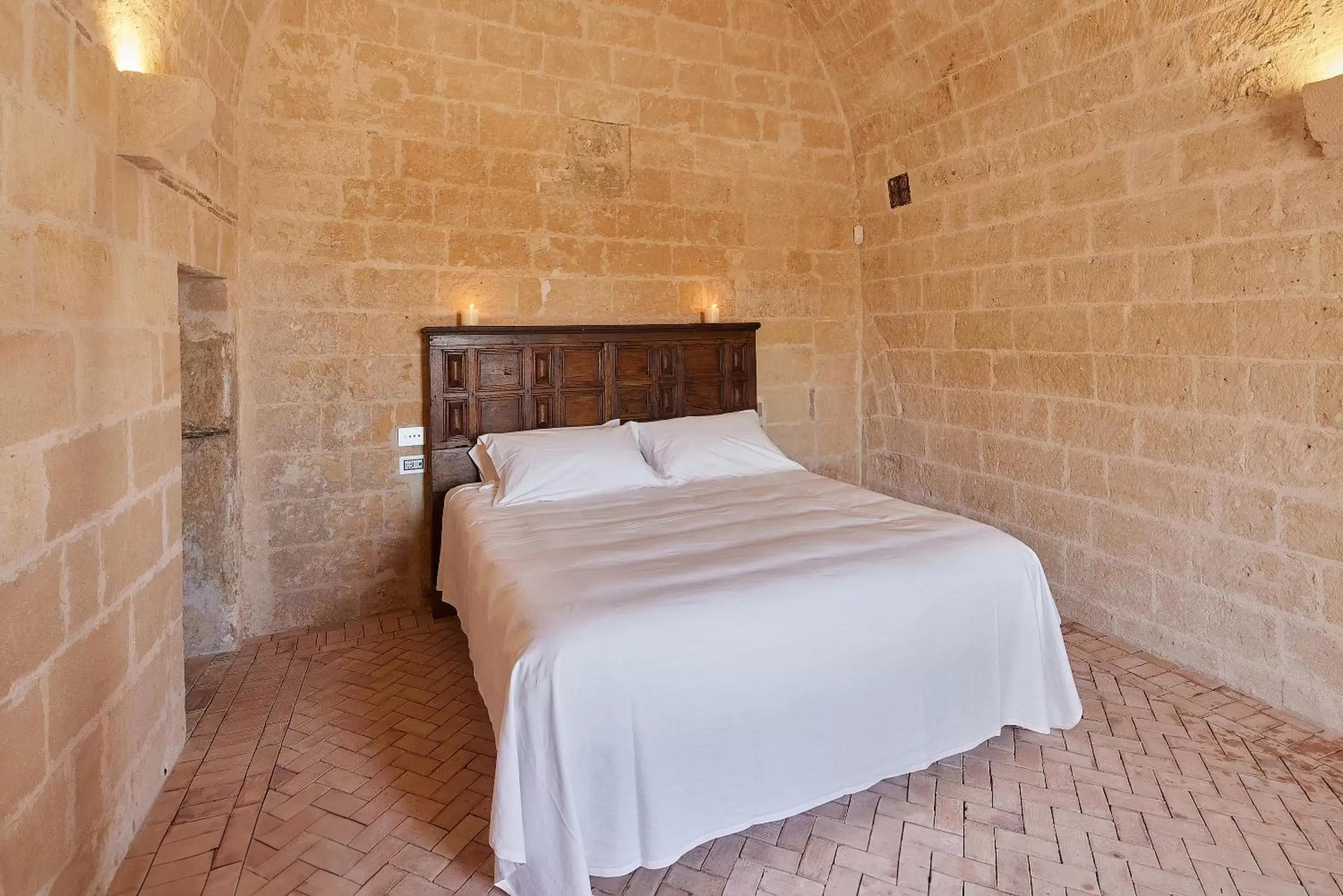 Bedroom, Bed in Sextantio Le Grotte Della Civita