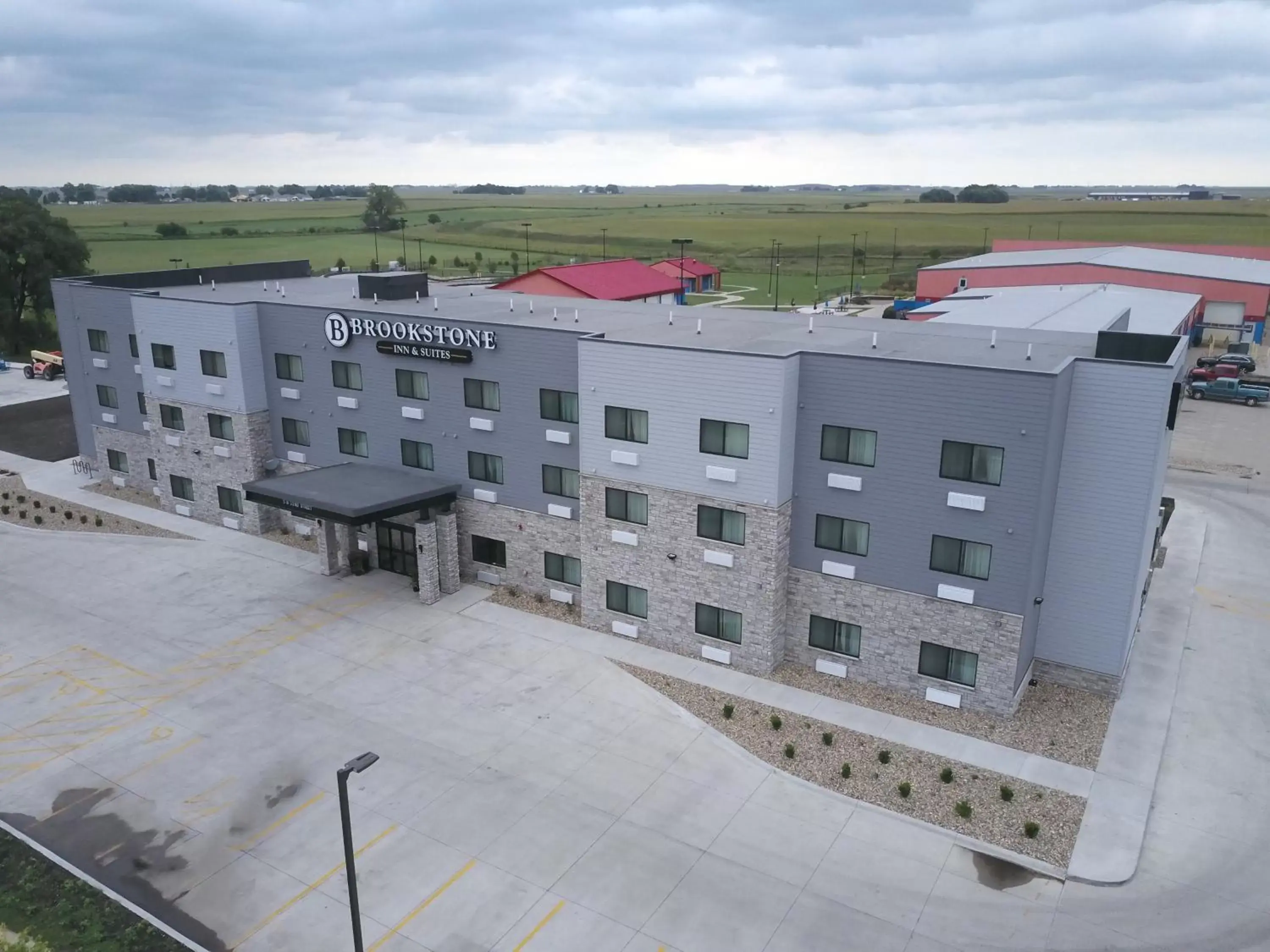 Bird's eye view in Brookstone Inn & Suites