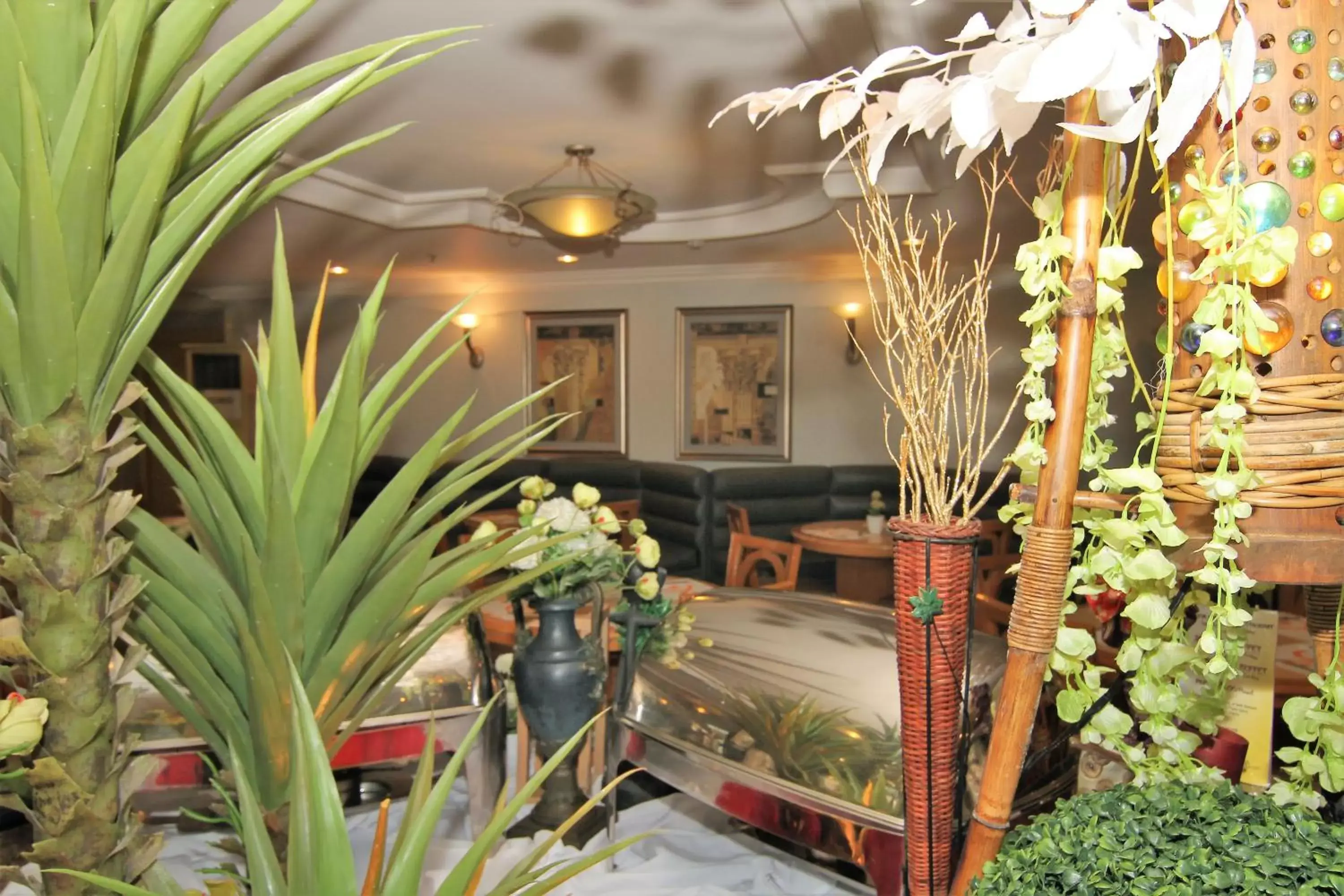 Dining area in The Grand Dame Hotel