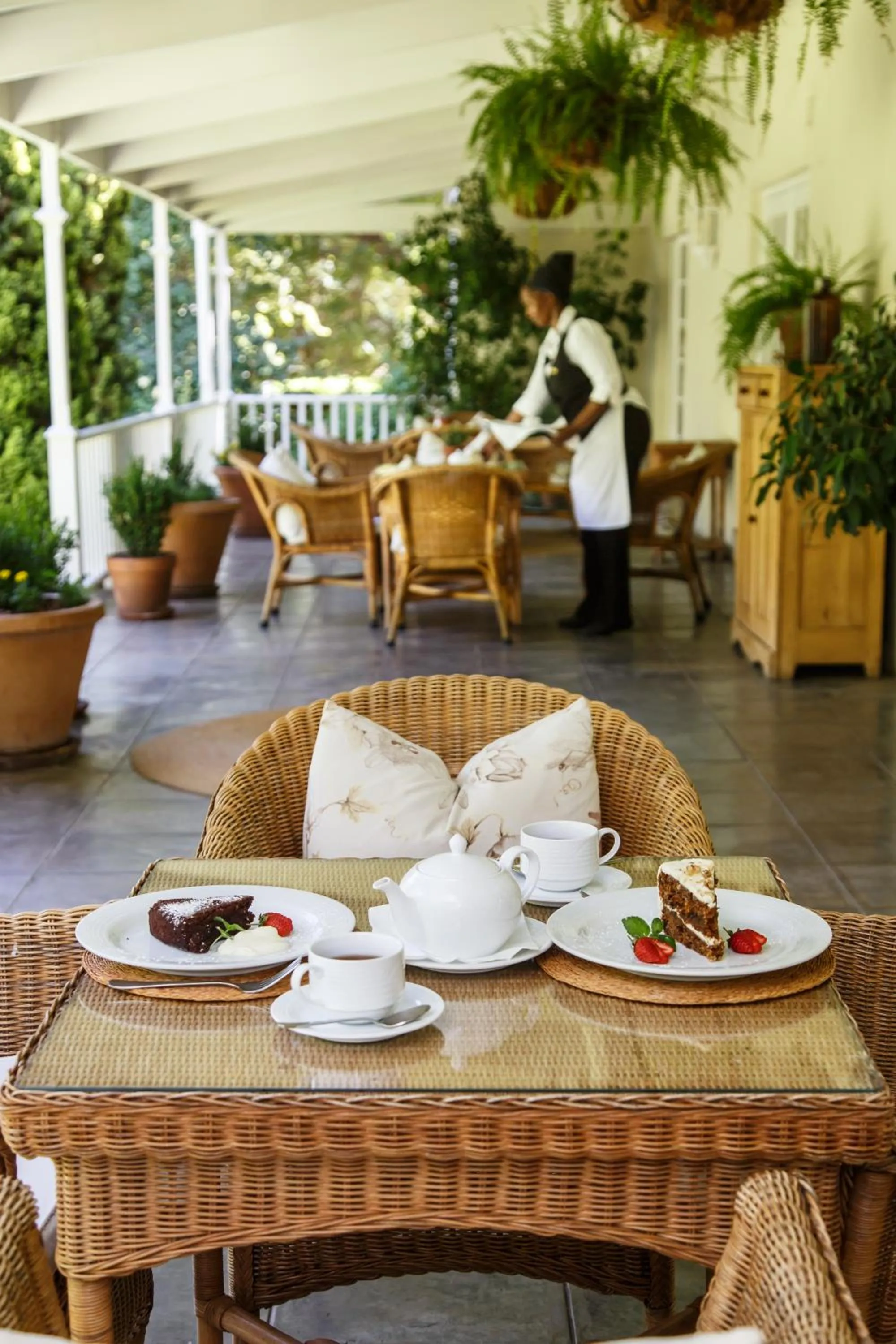 Patio in Rosenhof Boutique Hotel