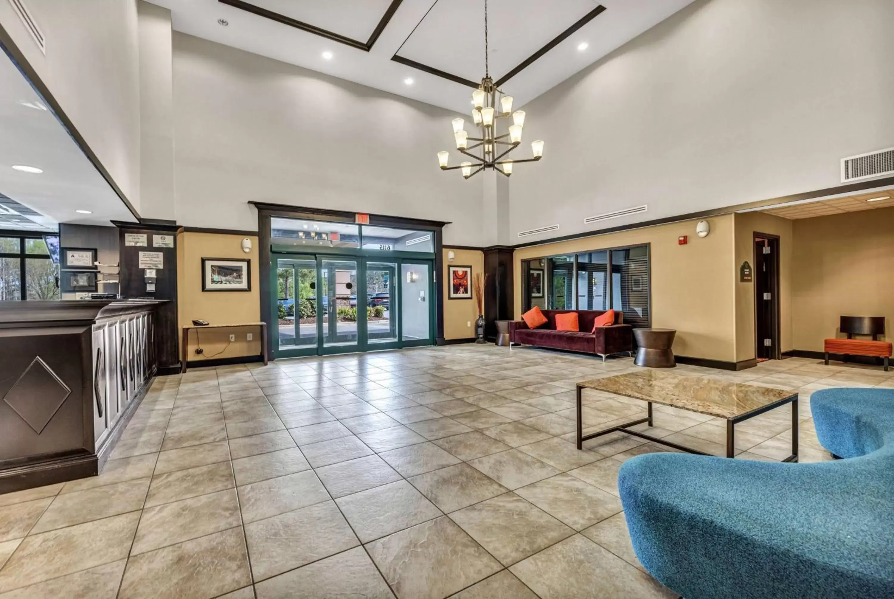 Lobby or reception in Wingate by Wyndham State Arena Raleigh/Cary Hotel