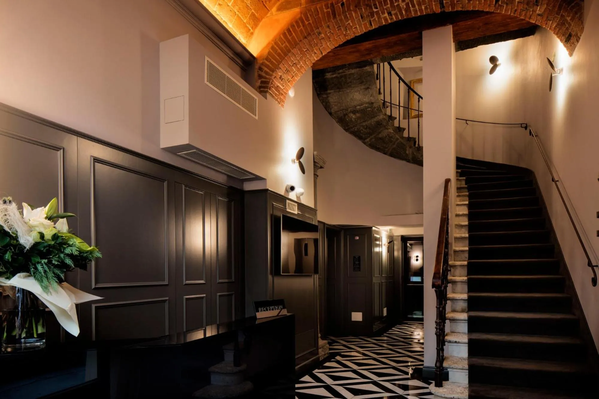 Lobby or reception in The Frame Hotel