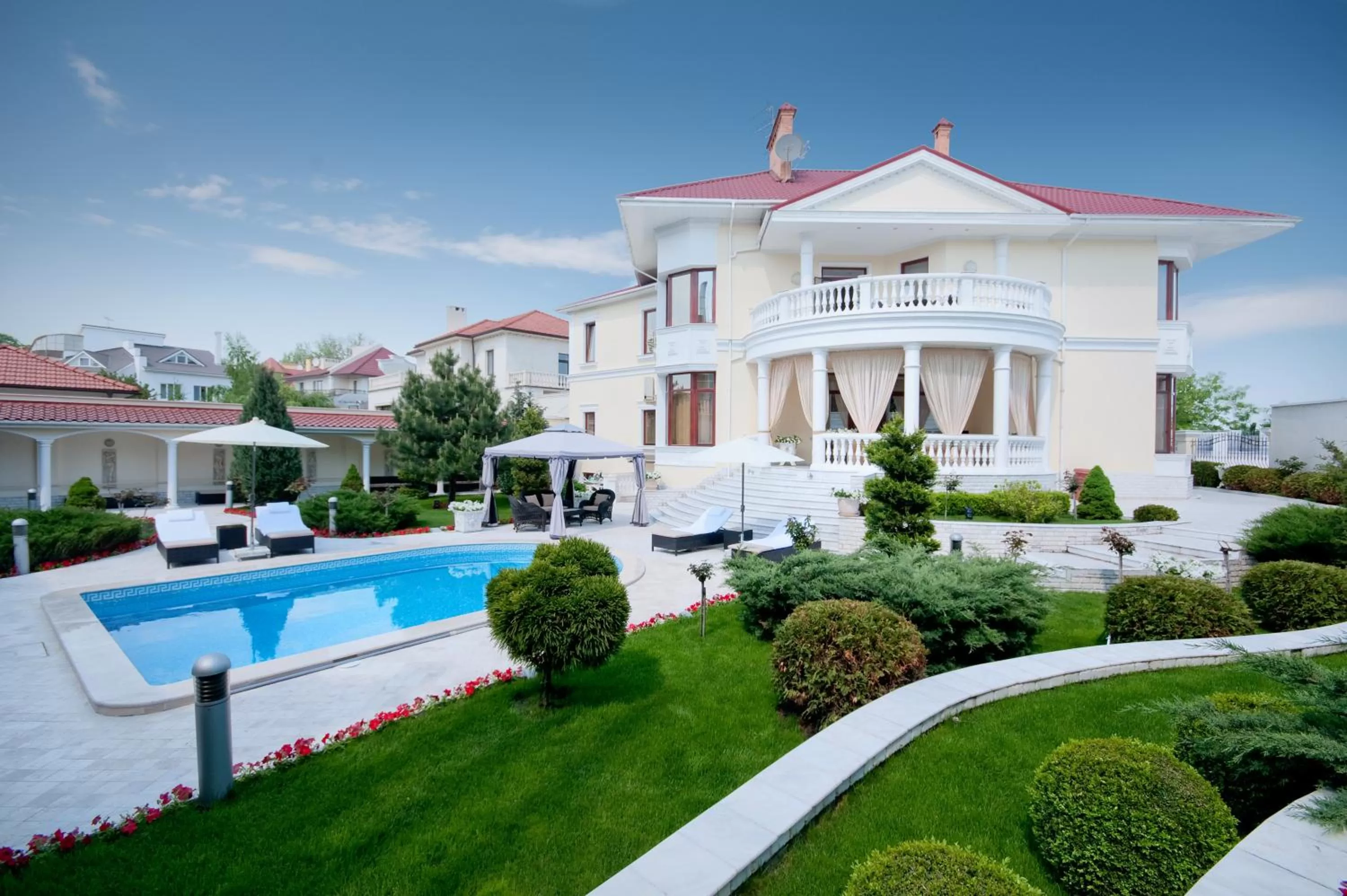 Decorative detail in Villa Le Premier - Maestro