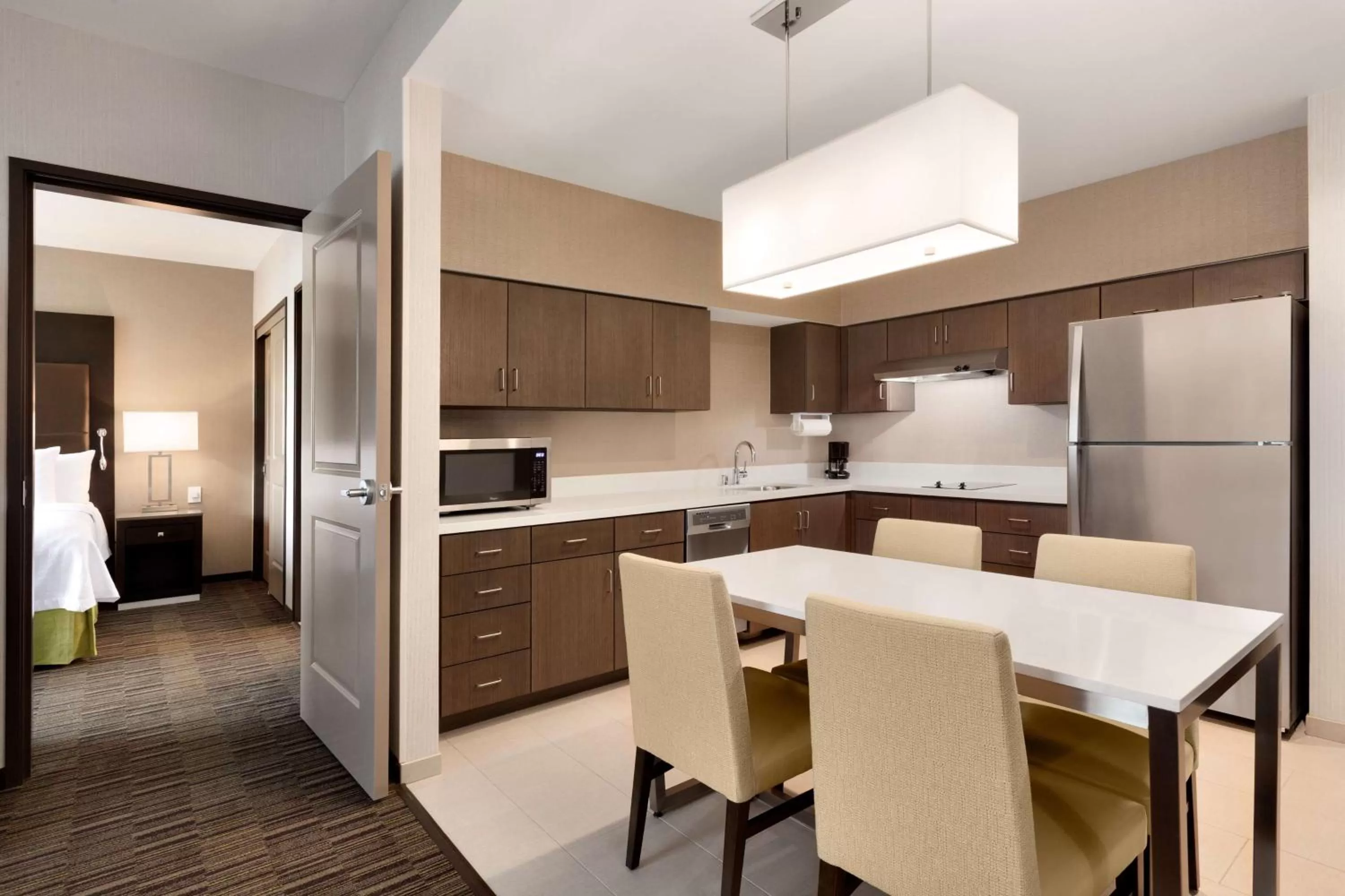 Kitchen or kitchenette in Homewood Suites By Hilton Irvine John Wayne Airport