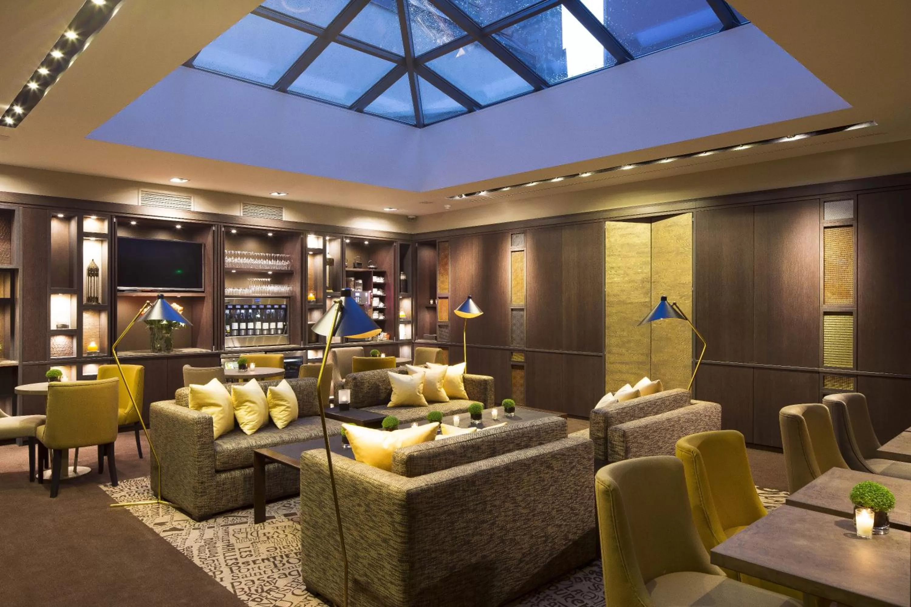 Seating area in Hotel Villa Saxe Eiffel