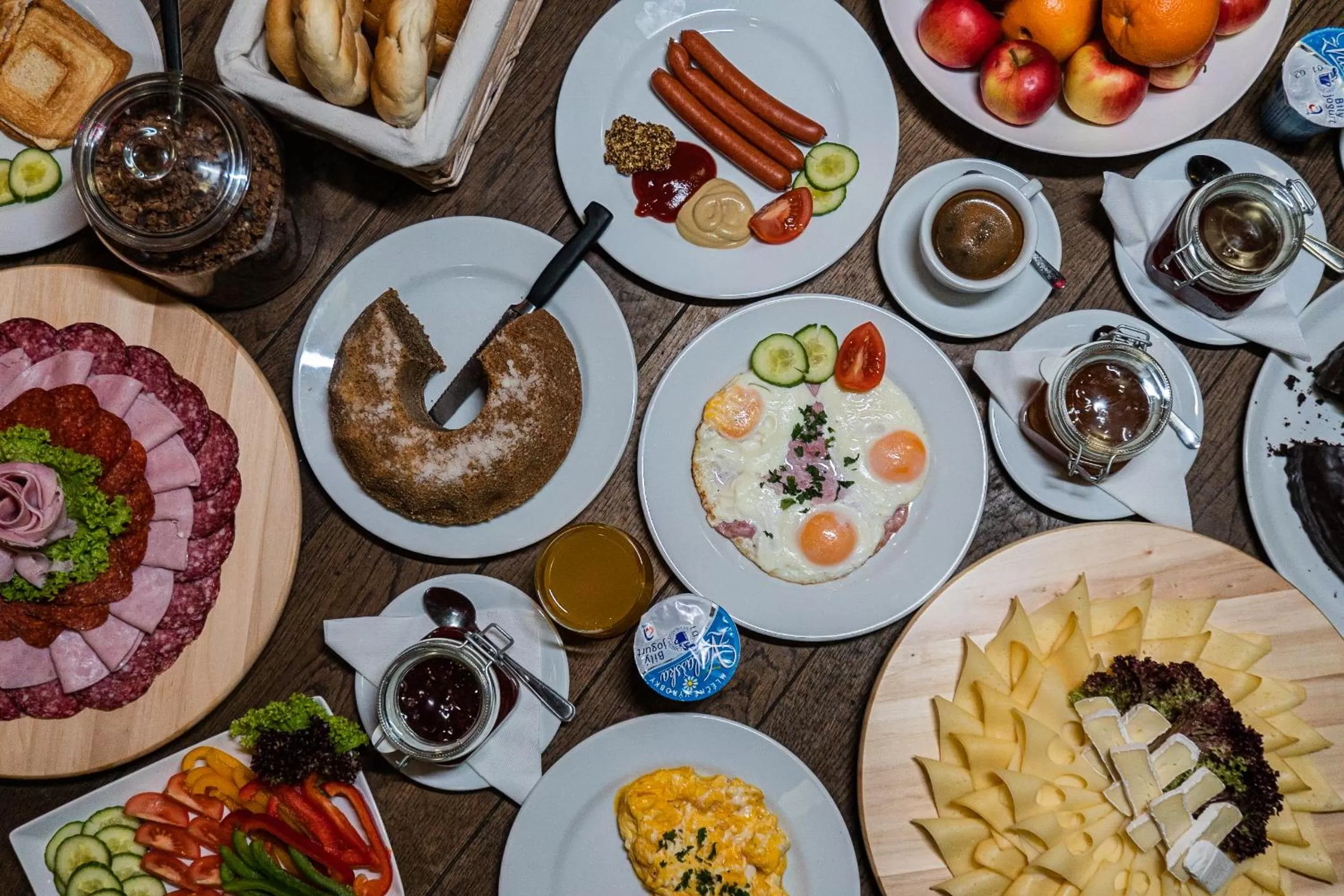 Breakfast in Hotel Zlatá Hvězda