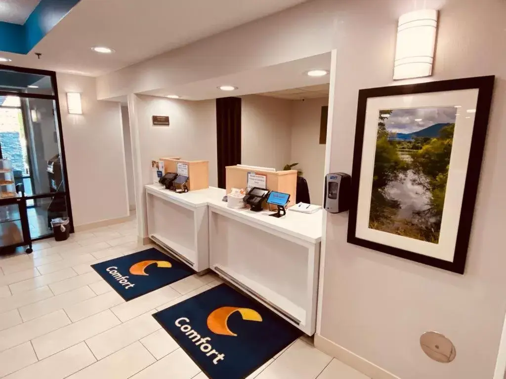 Lobby or reception in Comfort Inn & Suites Troutville - Roanoke North / Daleville