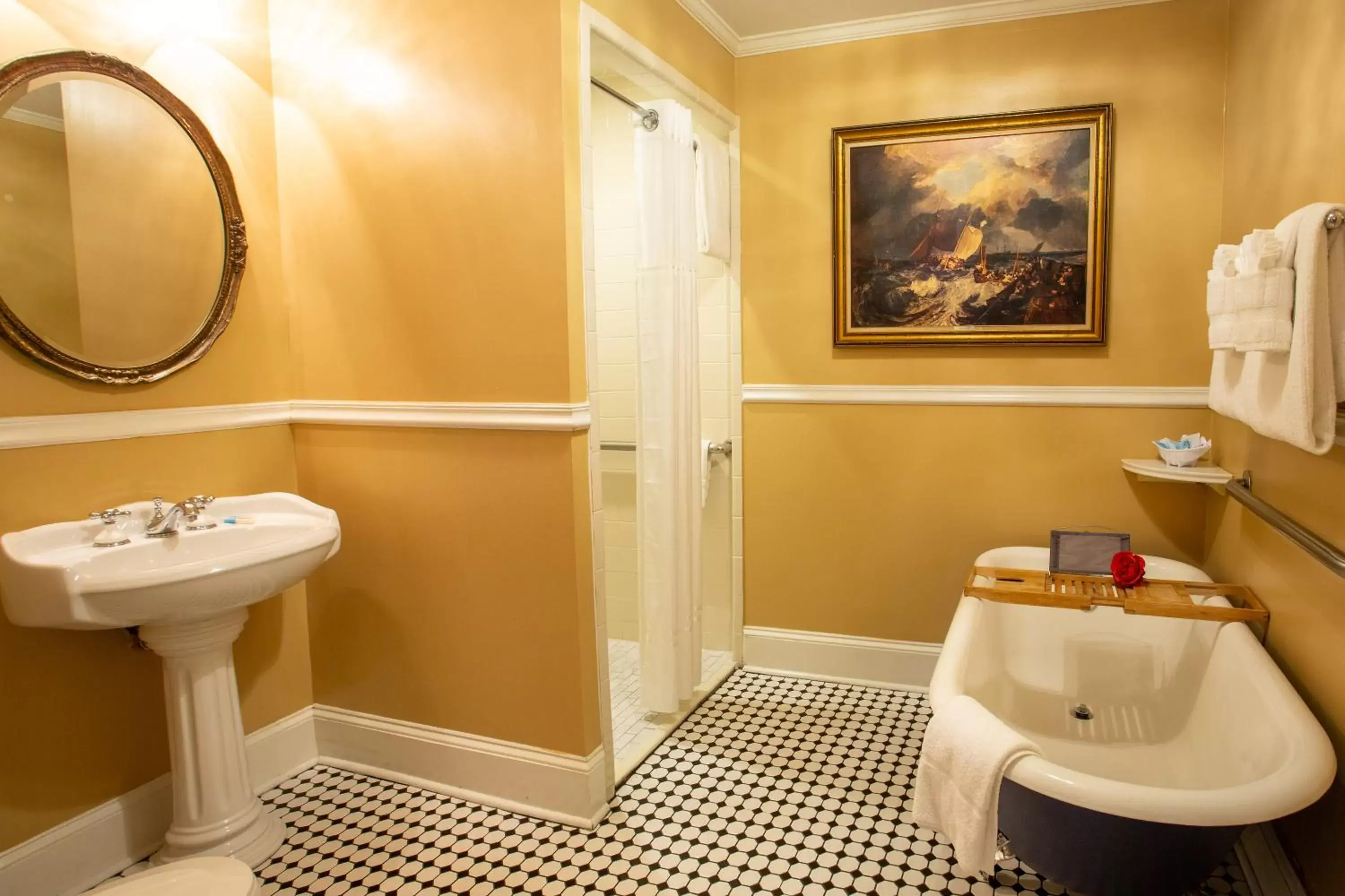 Bath, Bathroom in Kehoe House, Historic Inns of Savannah Collection