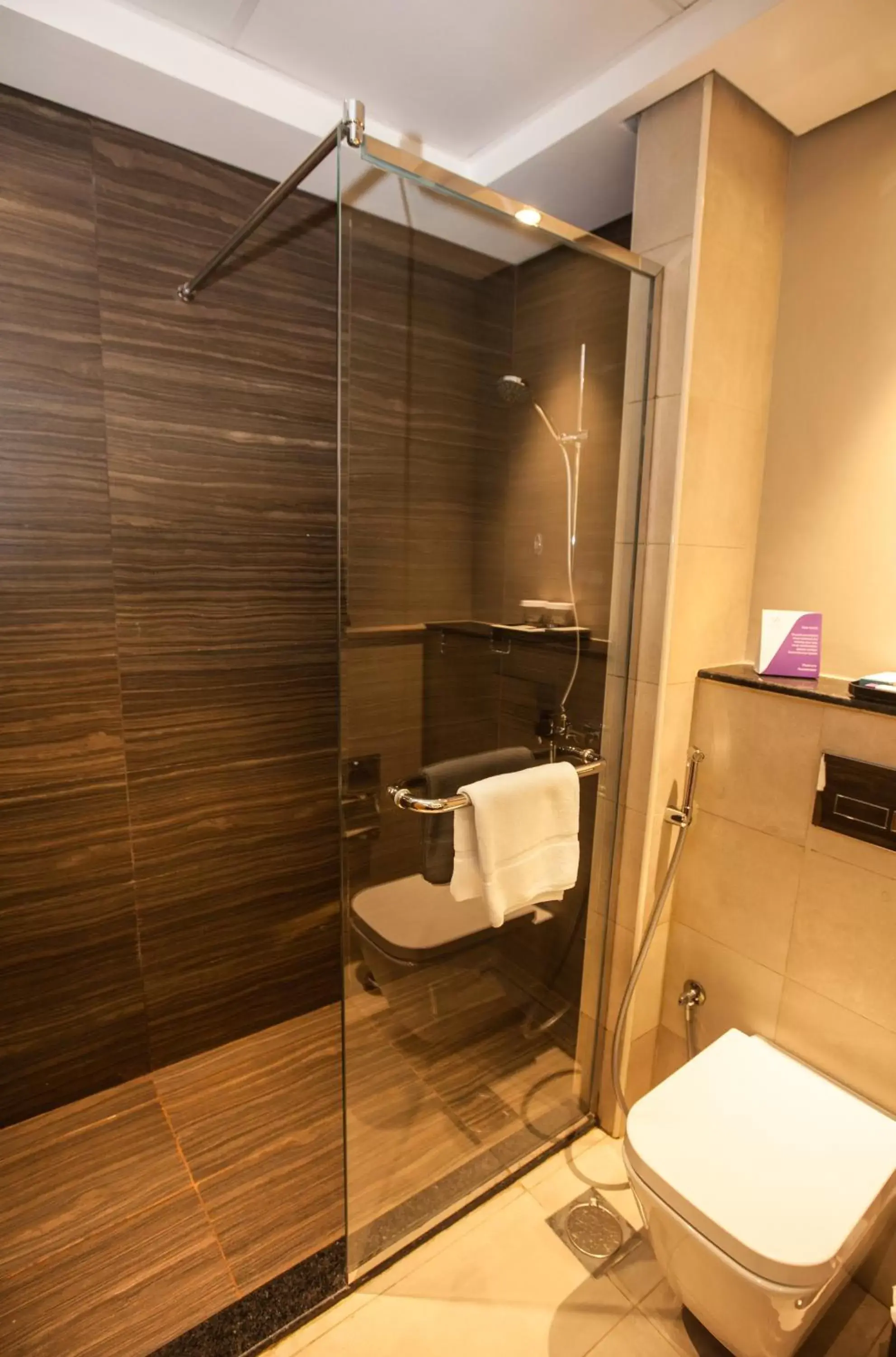 Property building, Bathroom in Flora Inn Hotel Dubai Airport