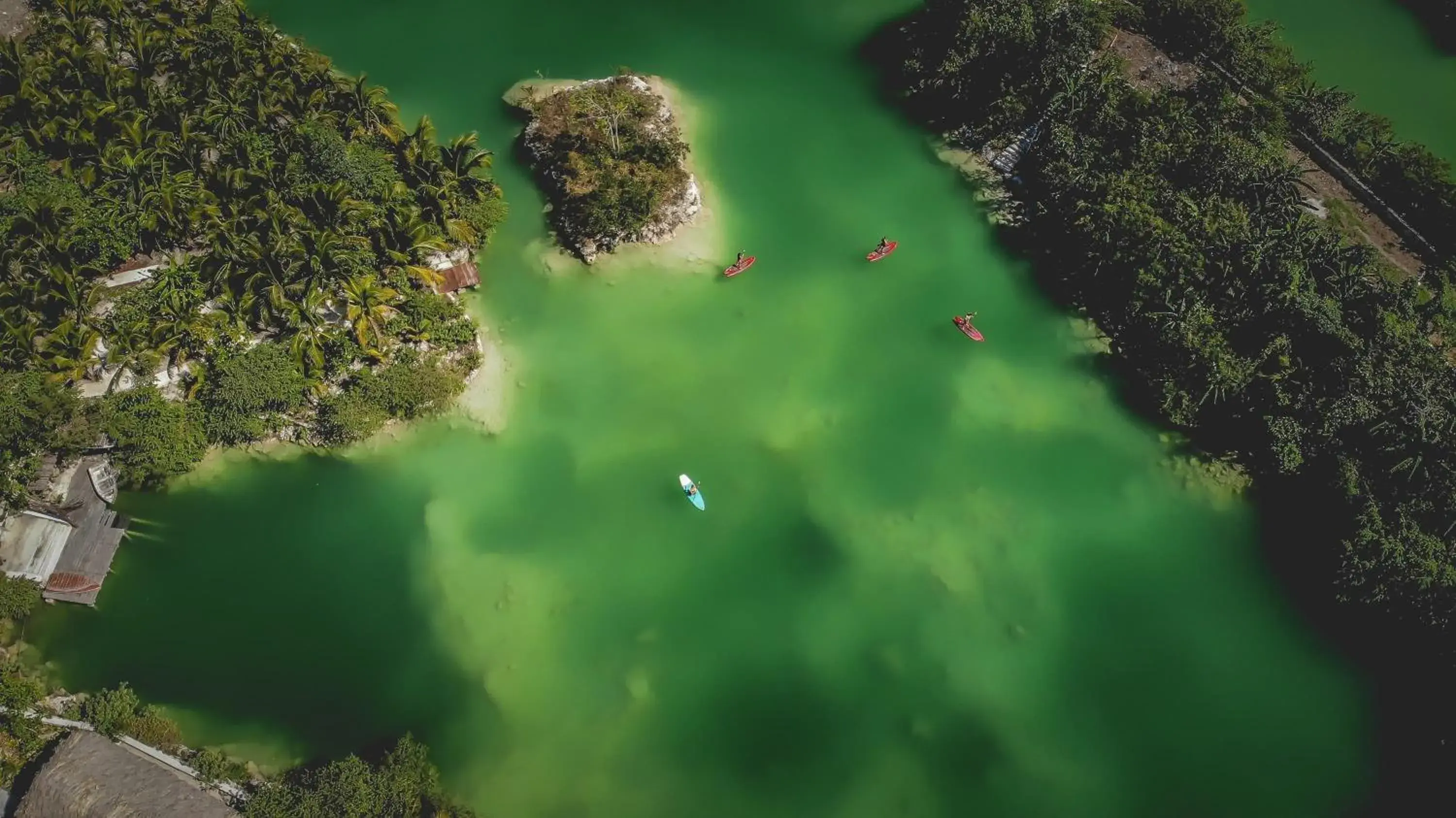 Lake view, Bird's-eye View in Wakax Hacienda - Cenote & Boutique Hotel