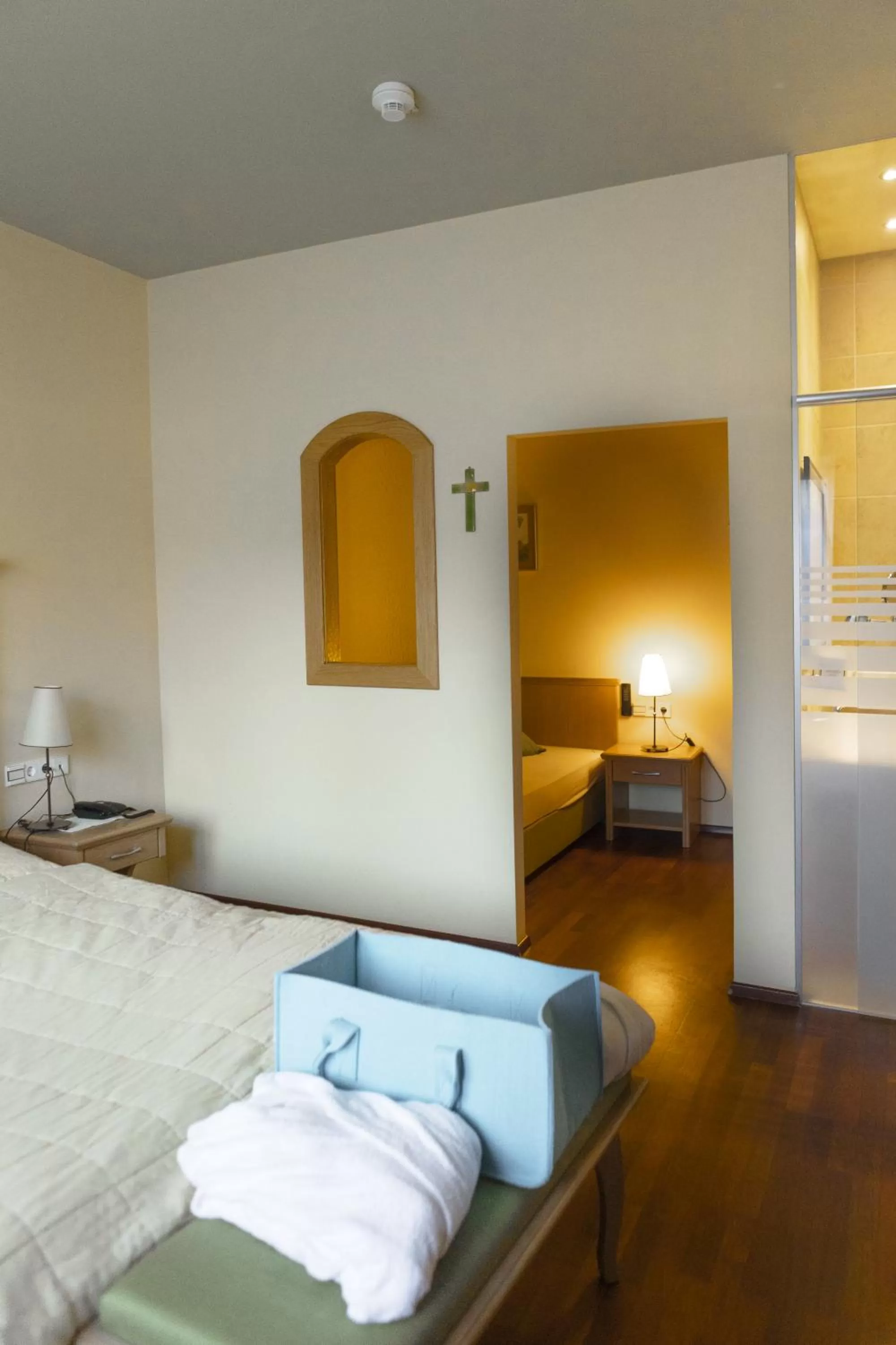 Bed in Hotel Paradiesquelle