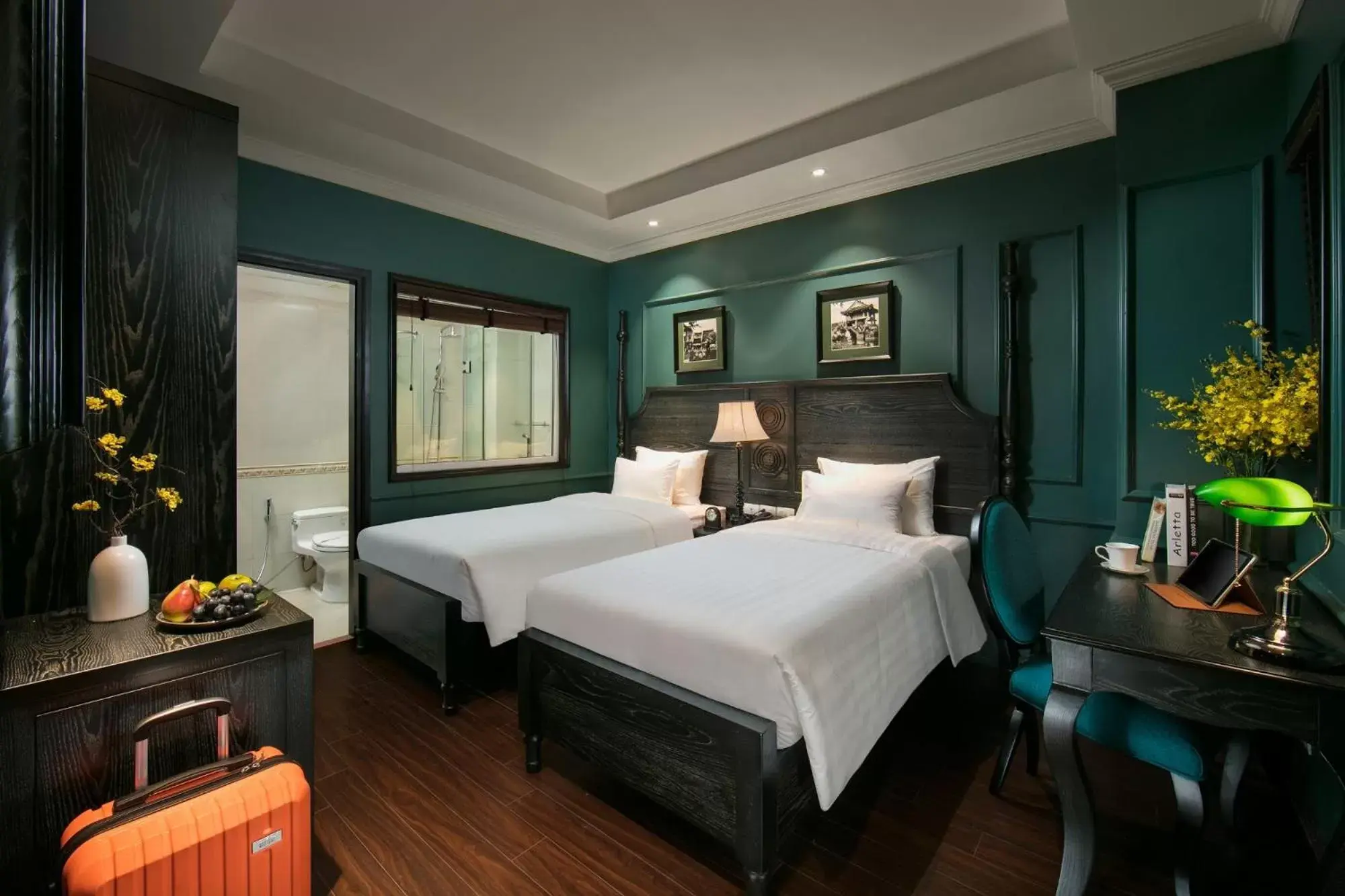 Bed in Grande Collection Hotel & Spa