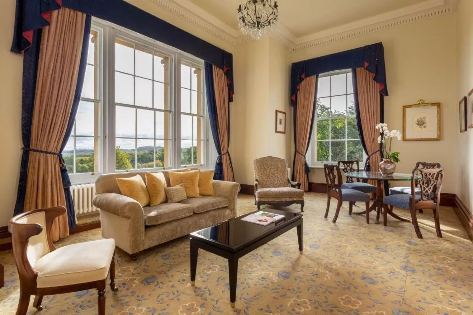 Living room, Seating Area in Oulton Hall Hotel, Spa & Golf Resort
