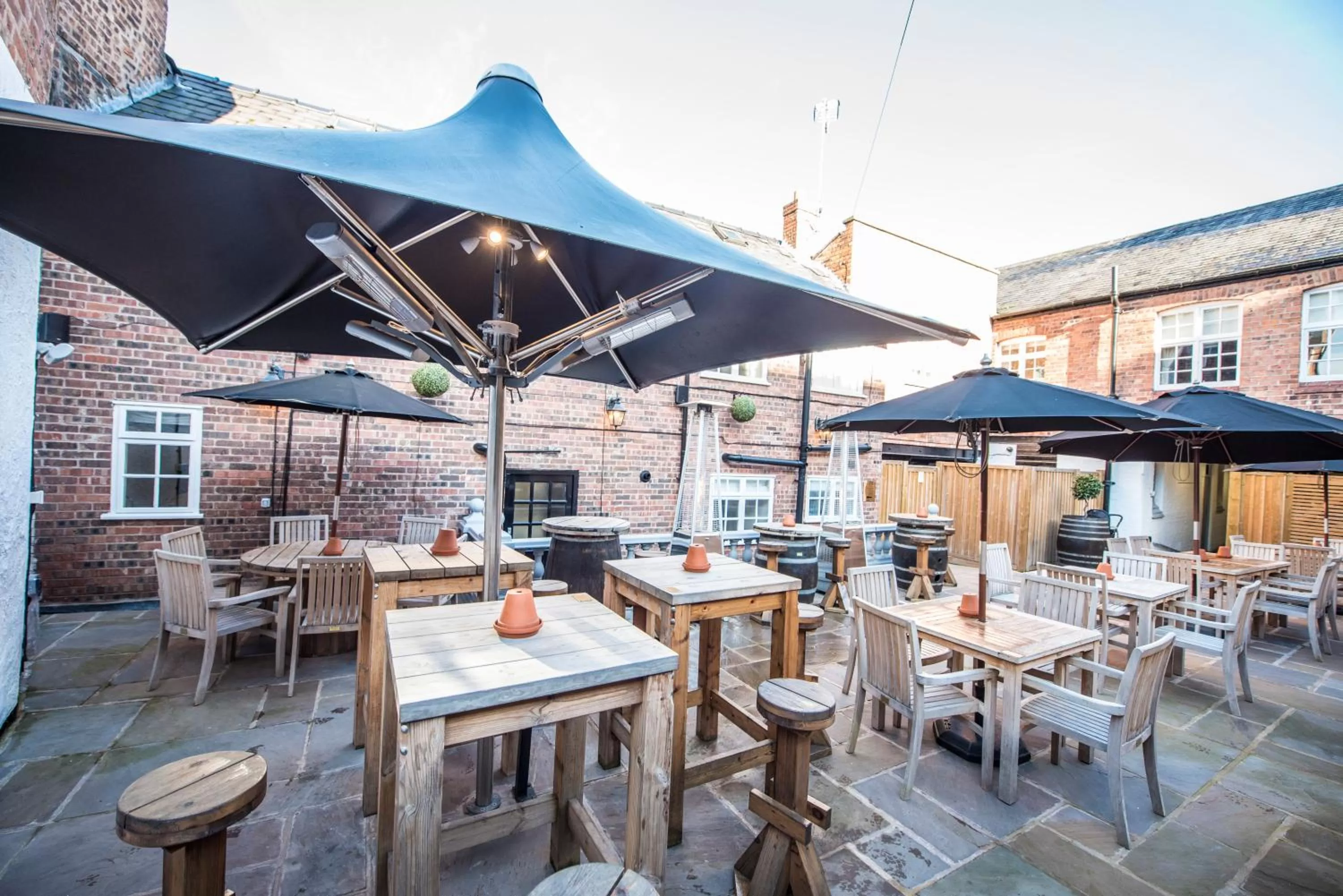 Garden in The Pied Bull