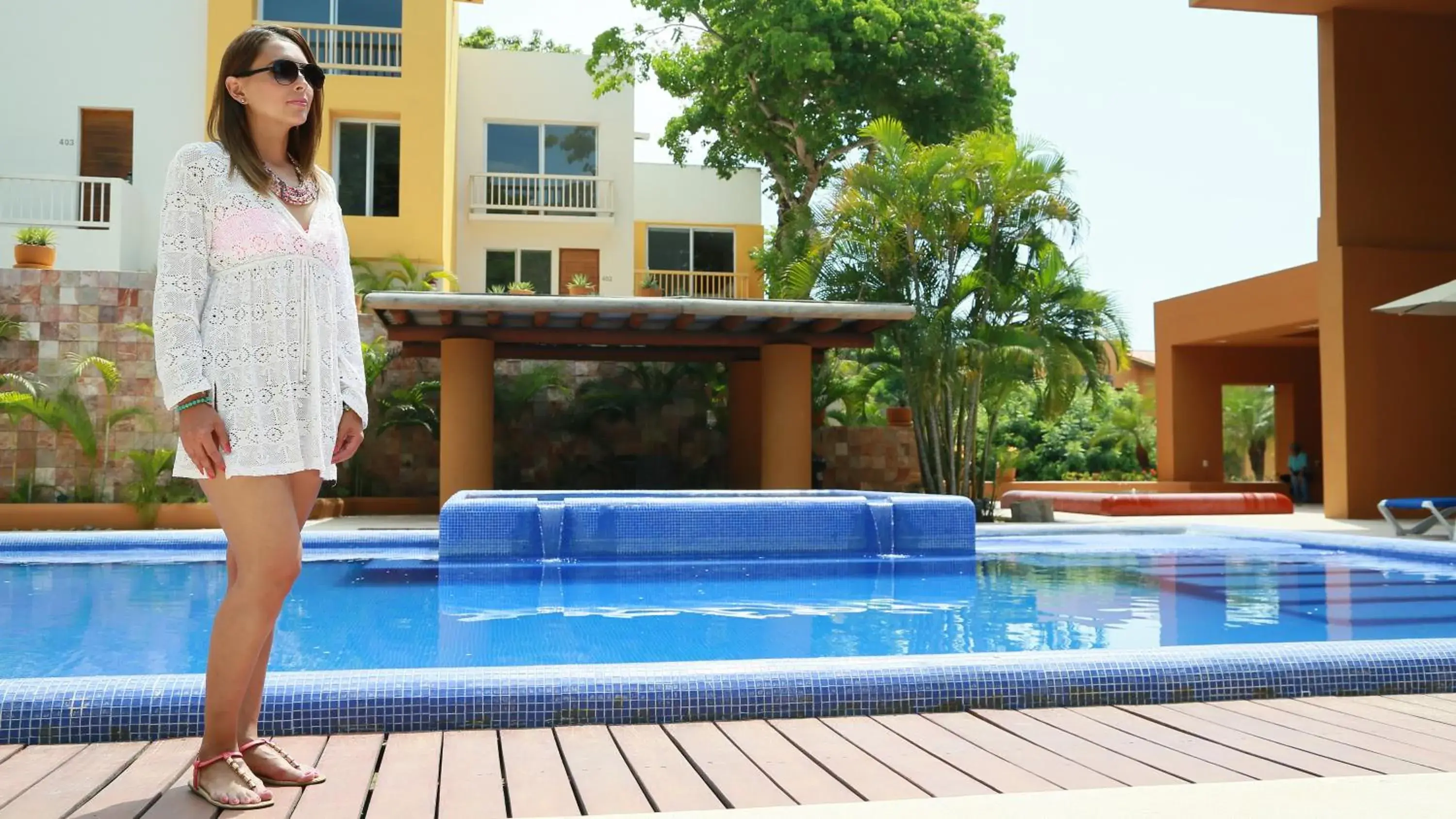 Natural landscape, Swimming Pool in Hotel Ixzi Plus