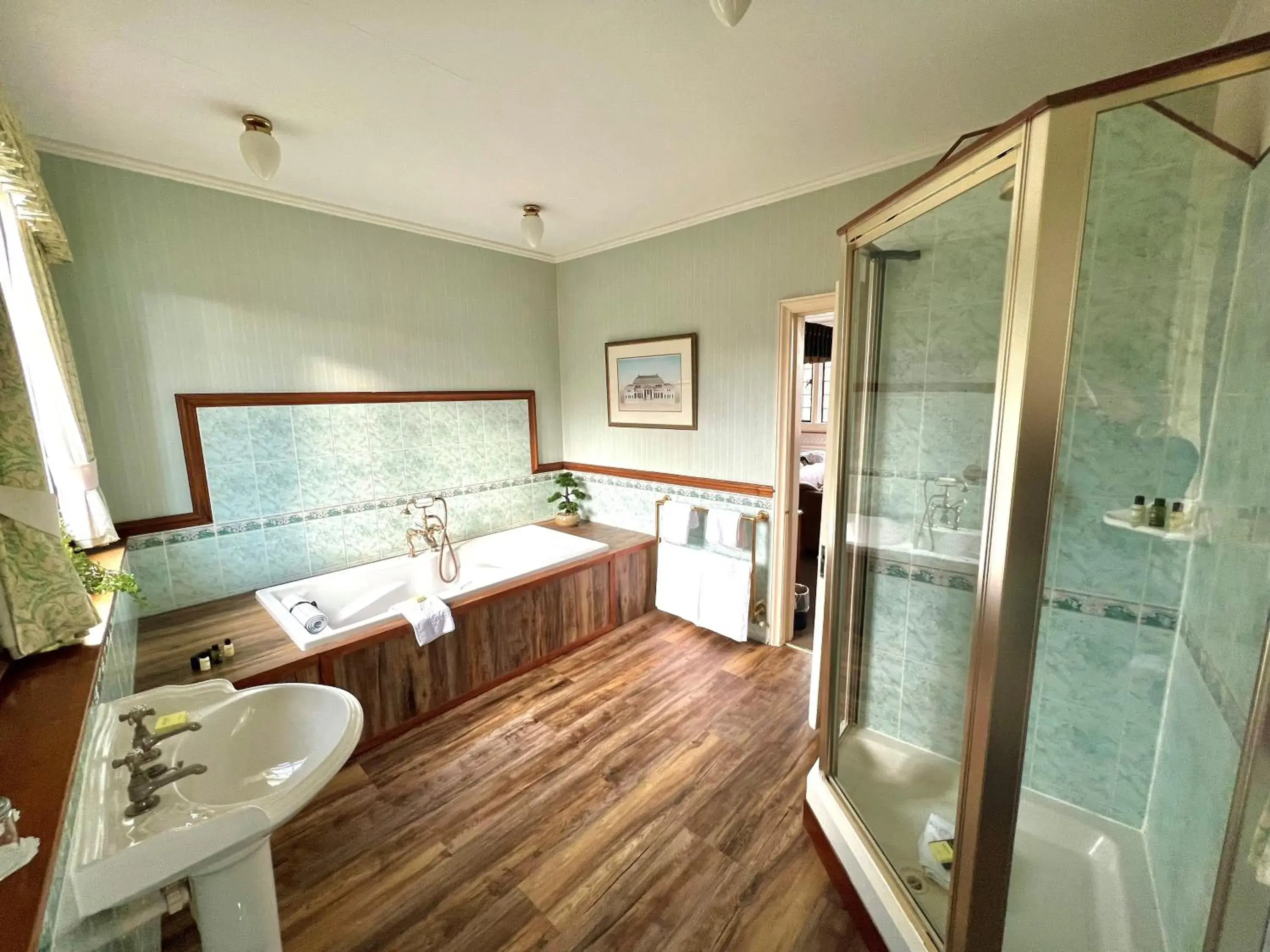 Bathroom in Passford House Hotel