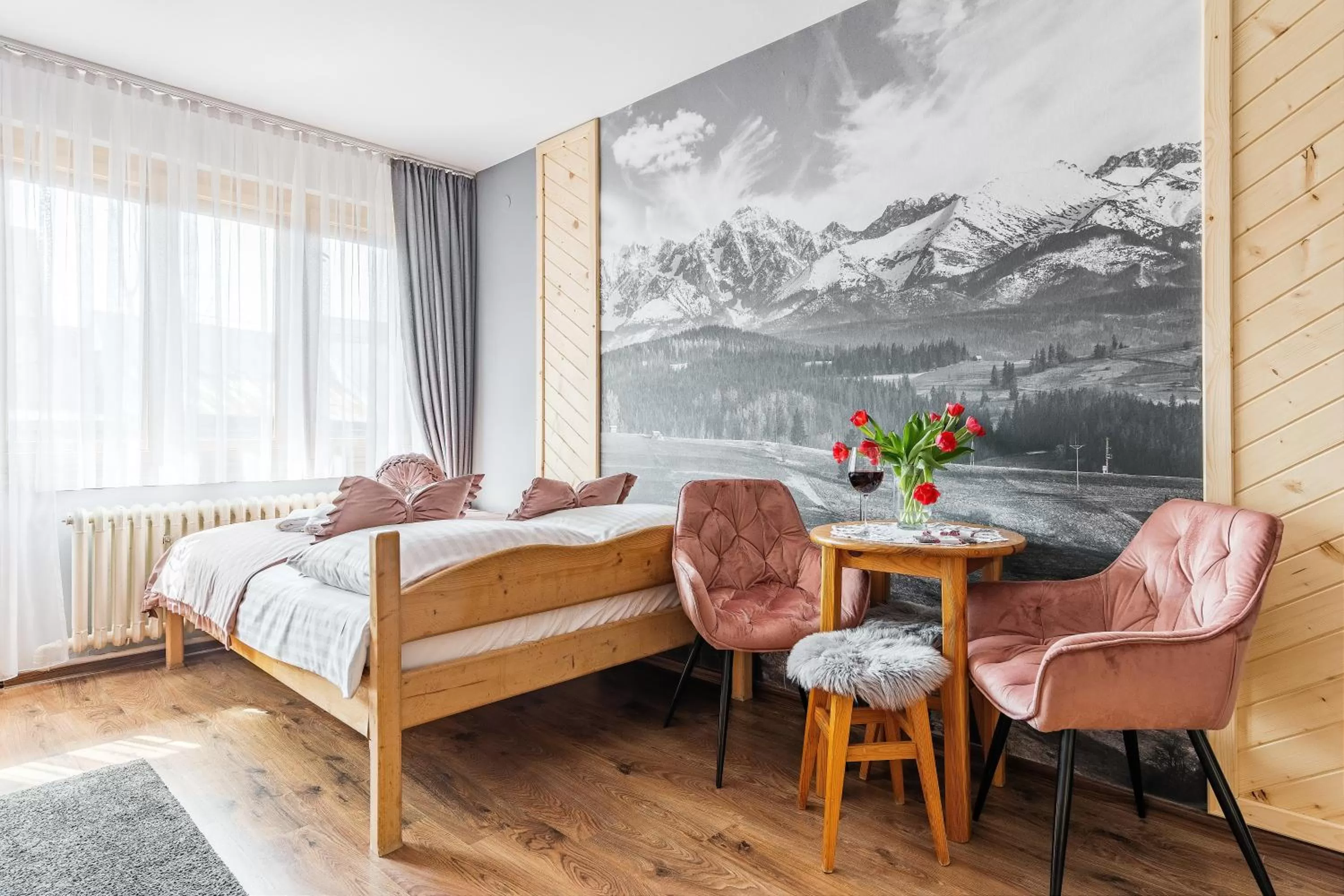 Bed in Pokoje Gościnne U Małgorzaty Jacuzzi & Sauna