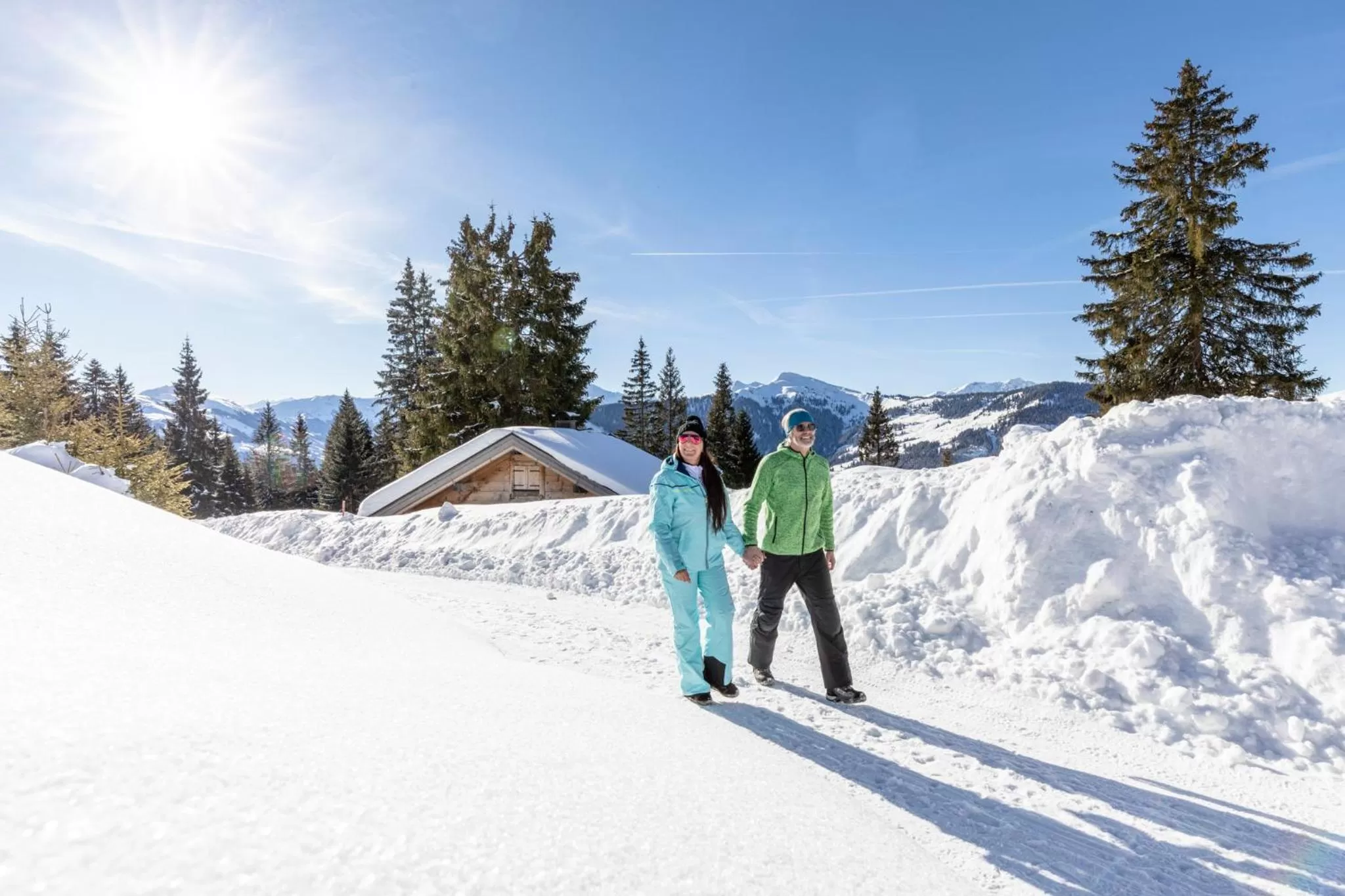 Skiing in Das Lenz by Inncomer