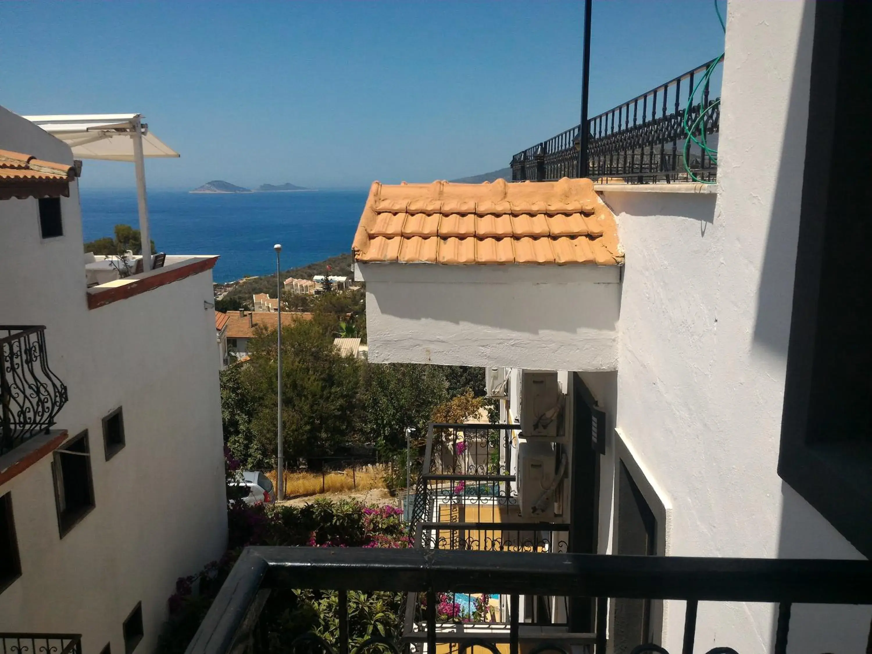 Balcony/Terrace in Enda Boutique Hotel Kalkan