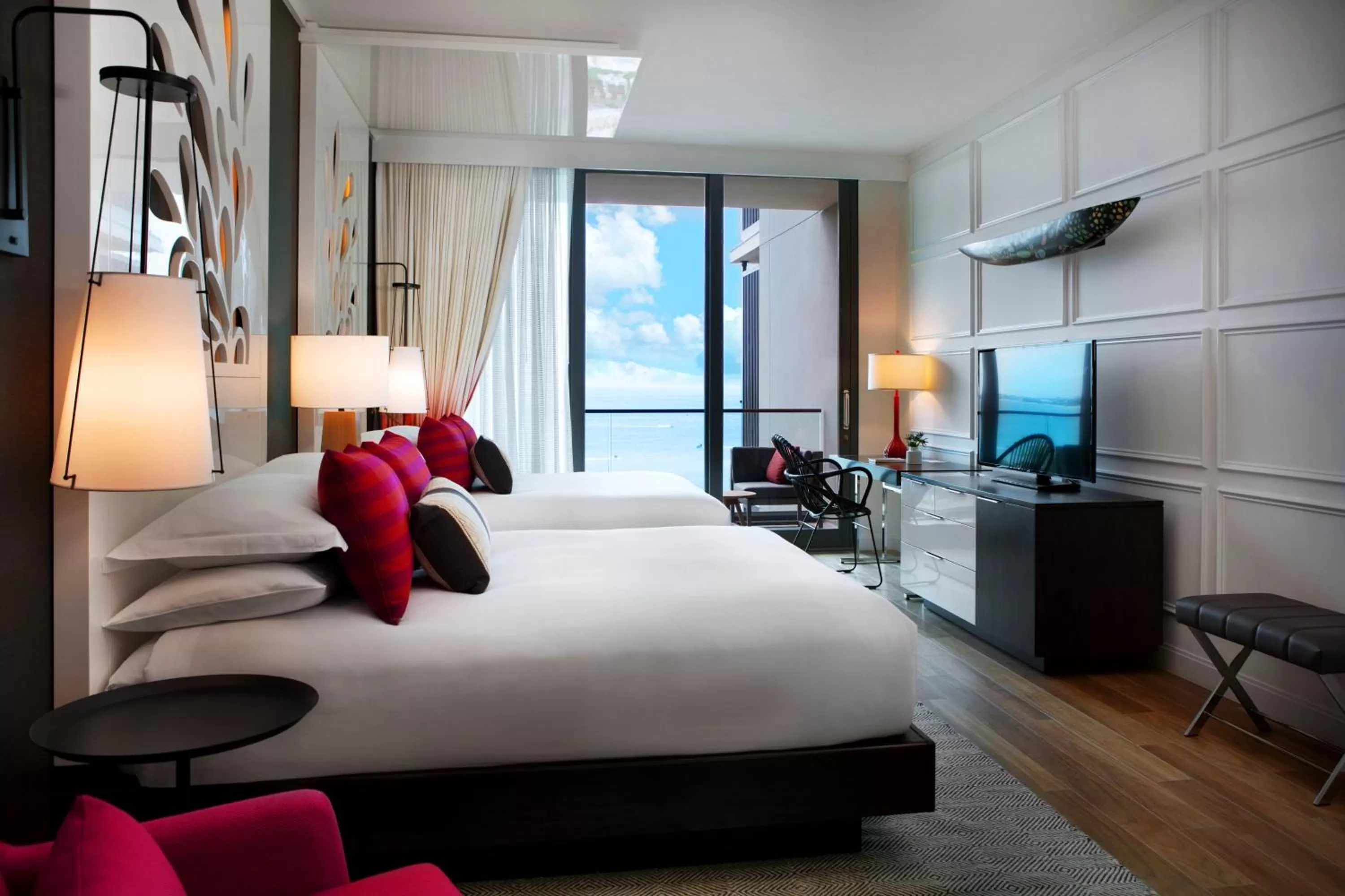 Photo of the whole room, Bed in Kimpton Seafire Resort + Spa by IHG