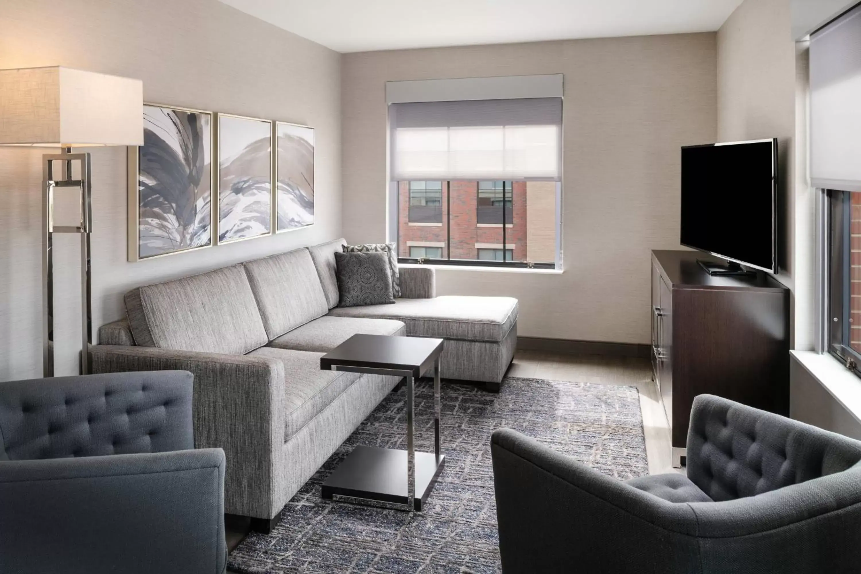 Living room, Seating Area in Residence Inn by Marriott Portsmouth Downtown