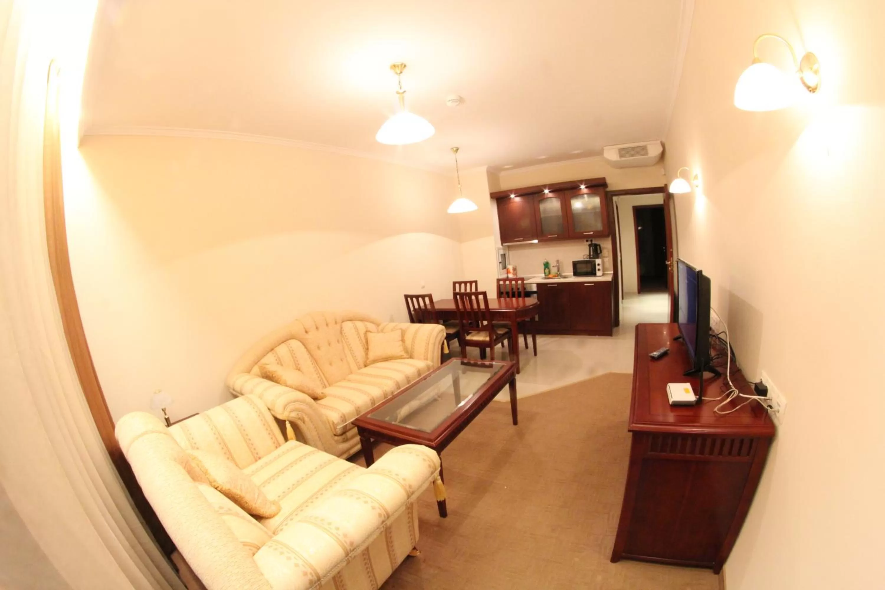 Seating Area in Downtown Bansko Resort