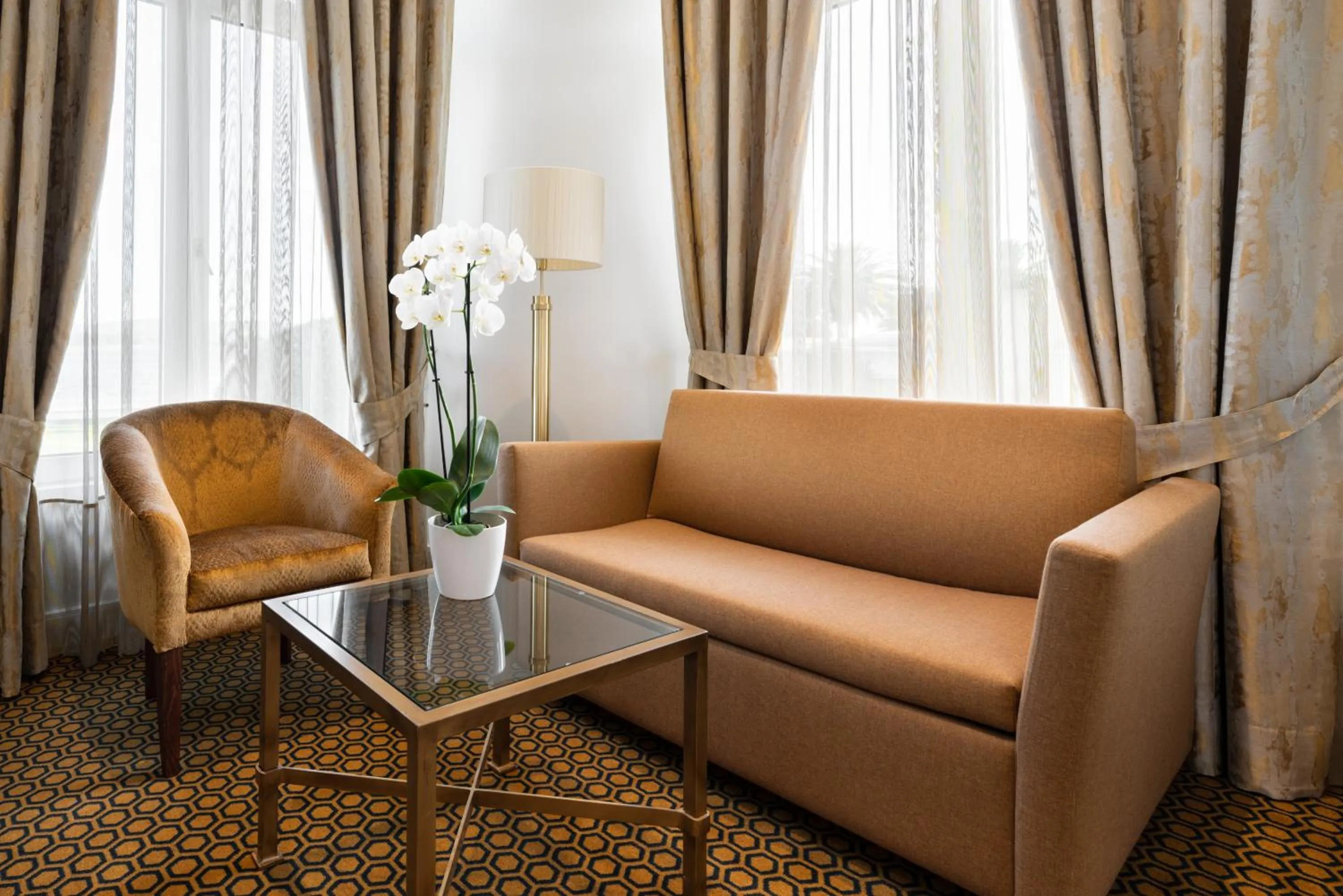 Living room in Eurostars Gran Hotel La Toja