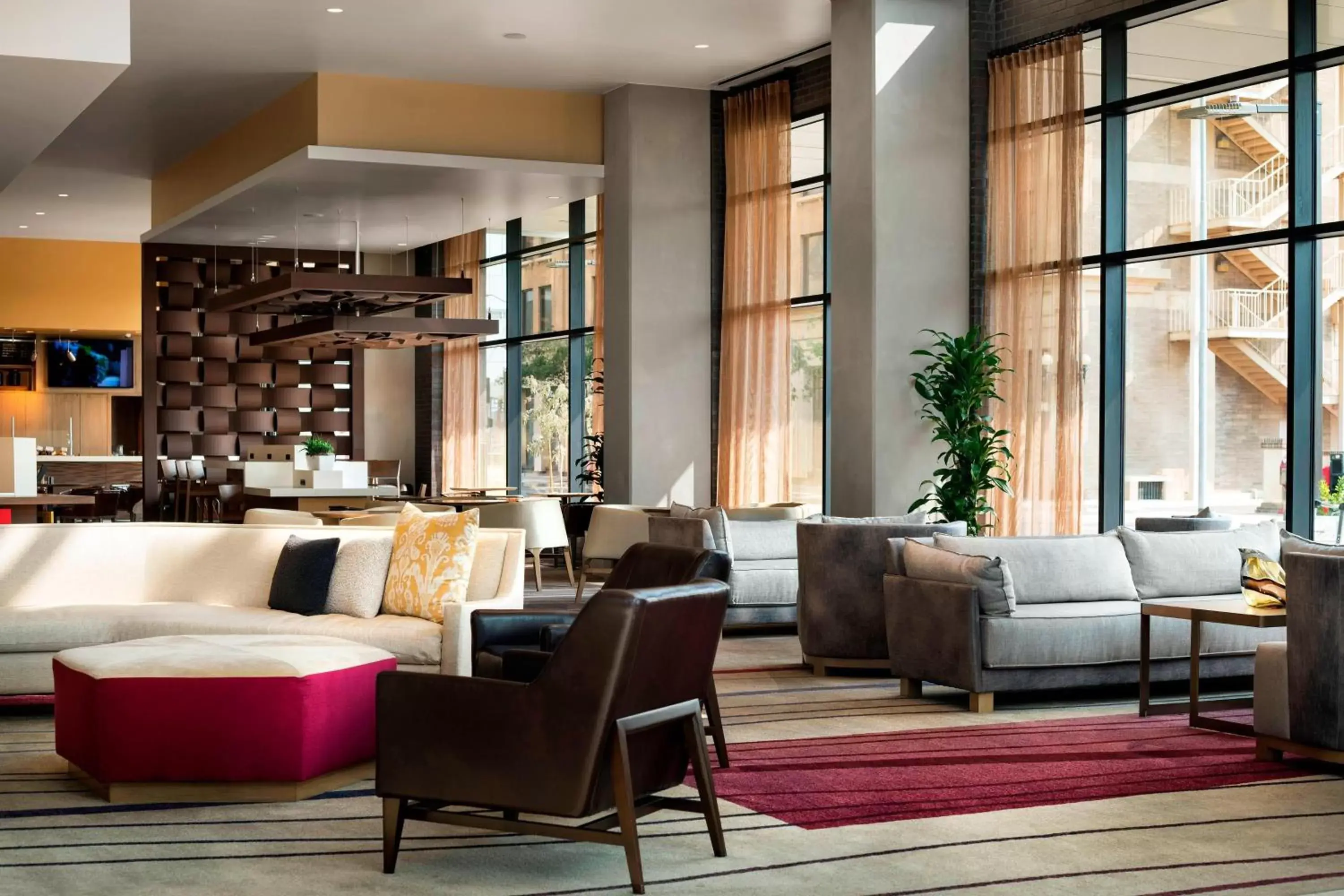 Lobby or reception, Restaurant/Places to Eat in Residence Inn by Marriott Phoenix Downtown