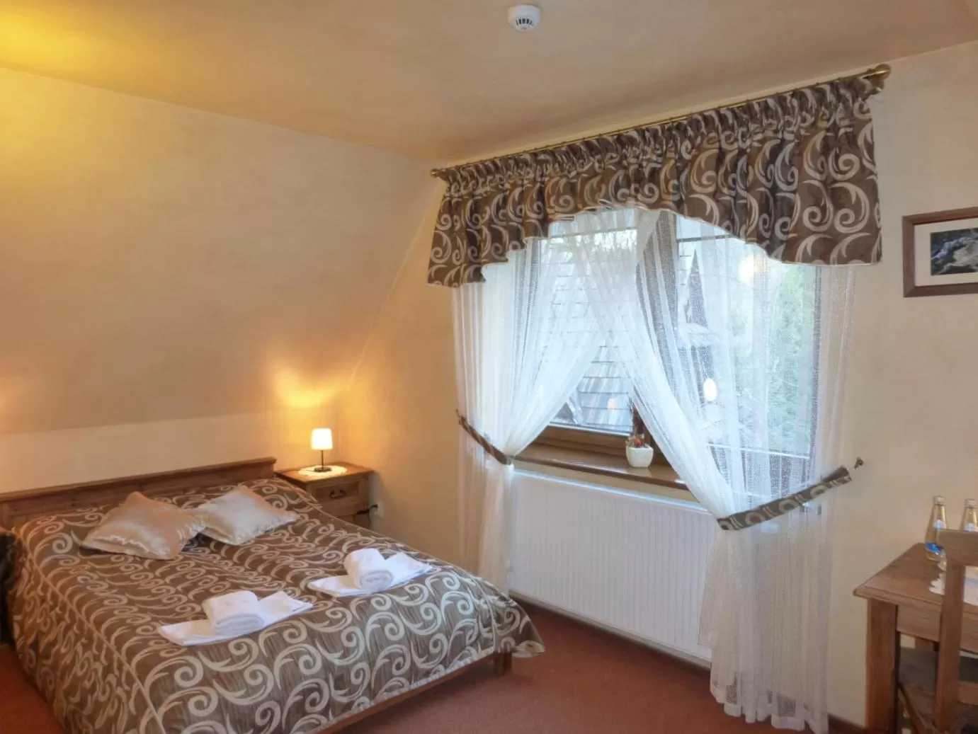 Photo of the whole room, Bed in Hotel Dwór Karolówka