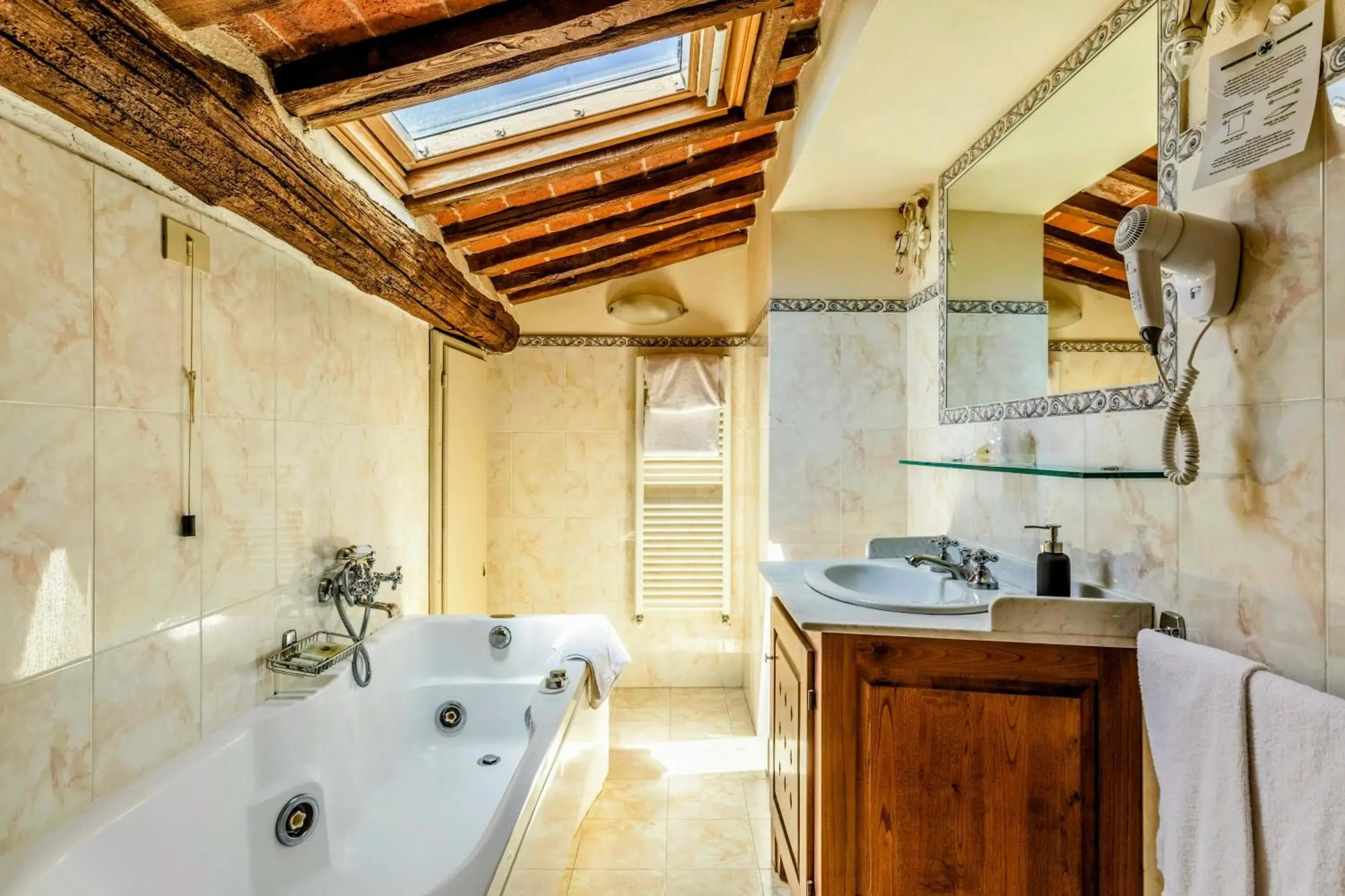 Bathroom in Hotel San Michele