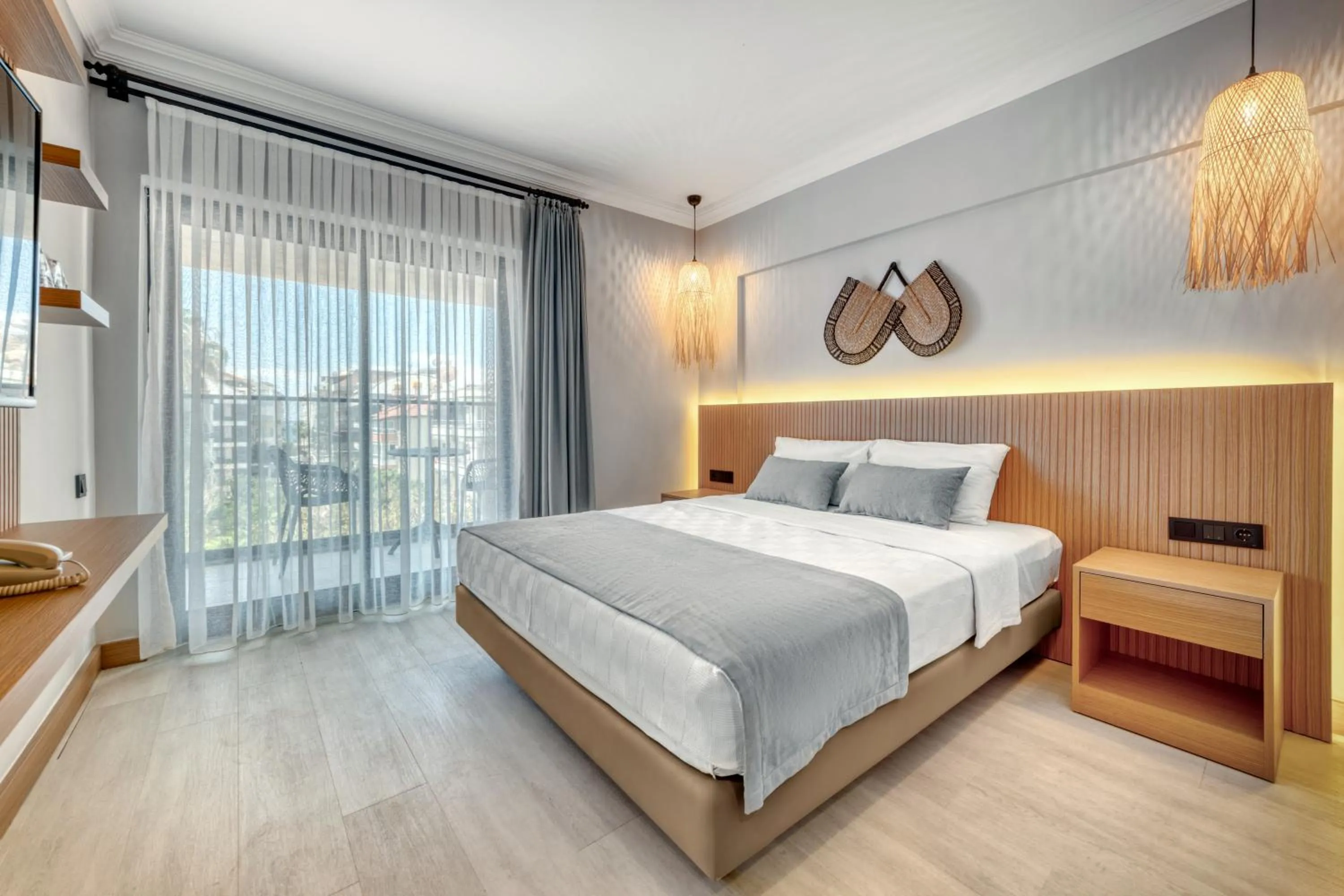 Photo of the whole room, Bed in Hildegard Hotel