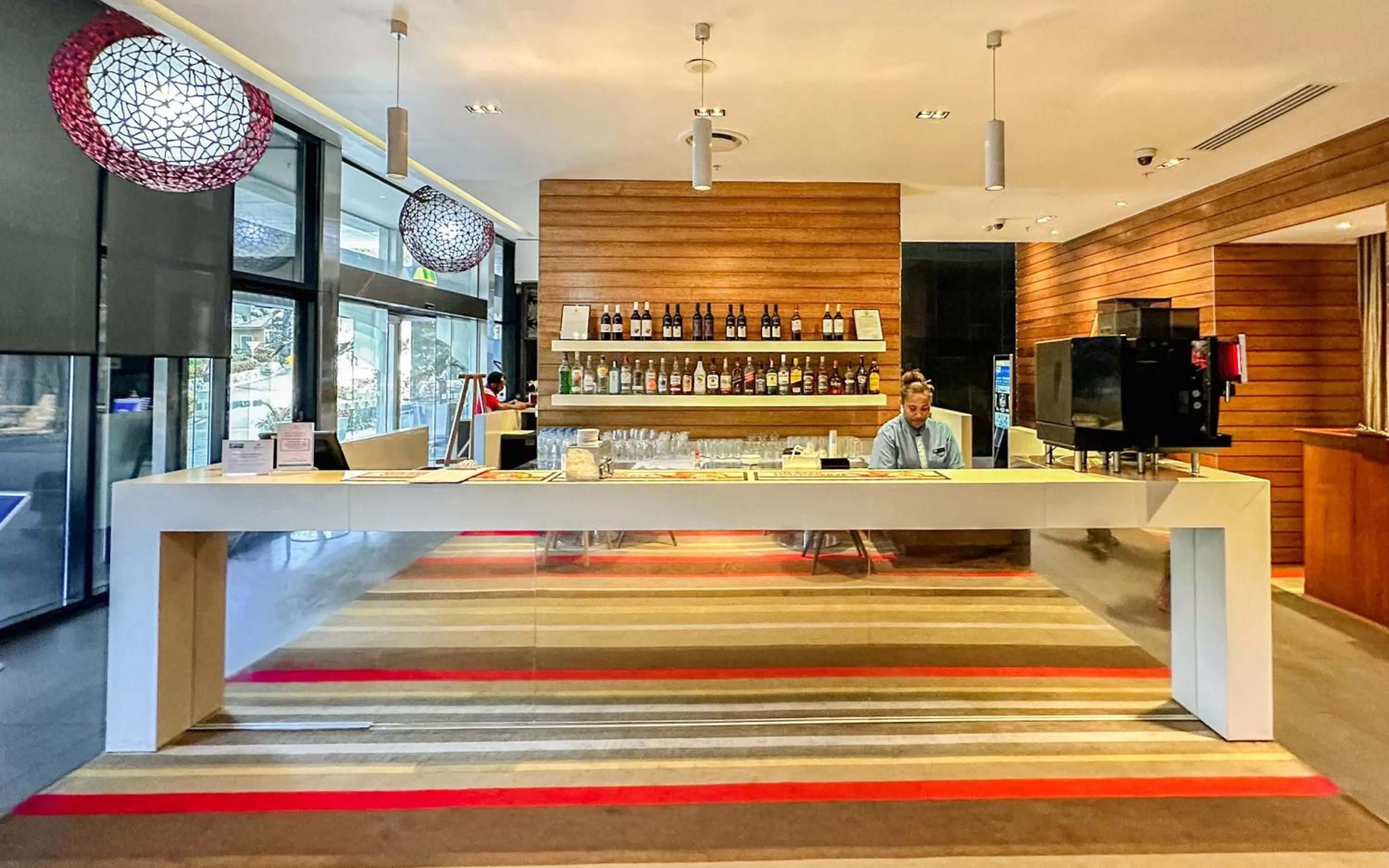 Lobby or reception in Holiday Inn Express Port Moresby by IHG