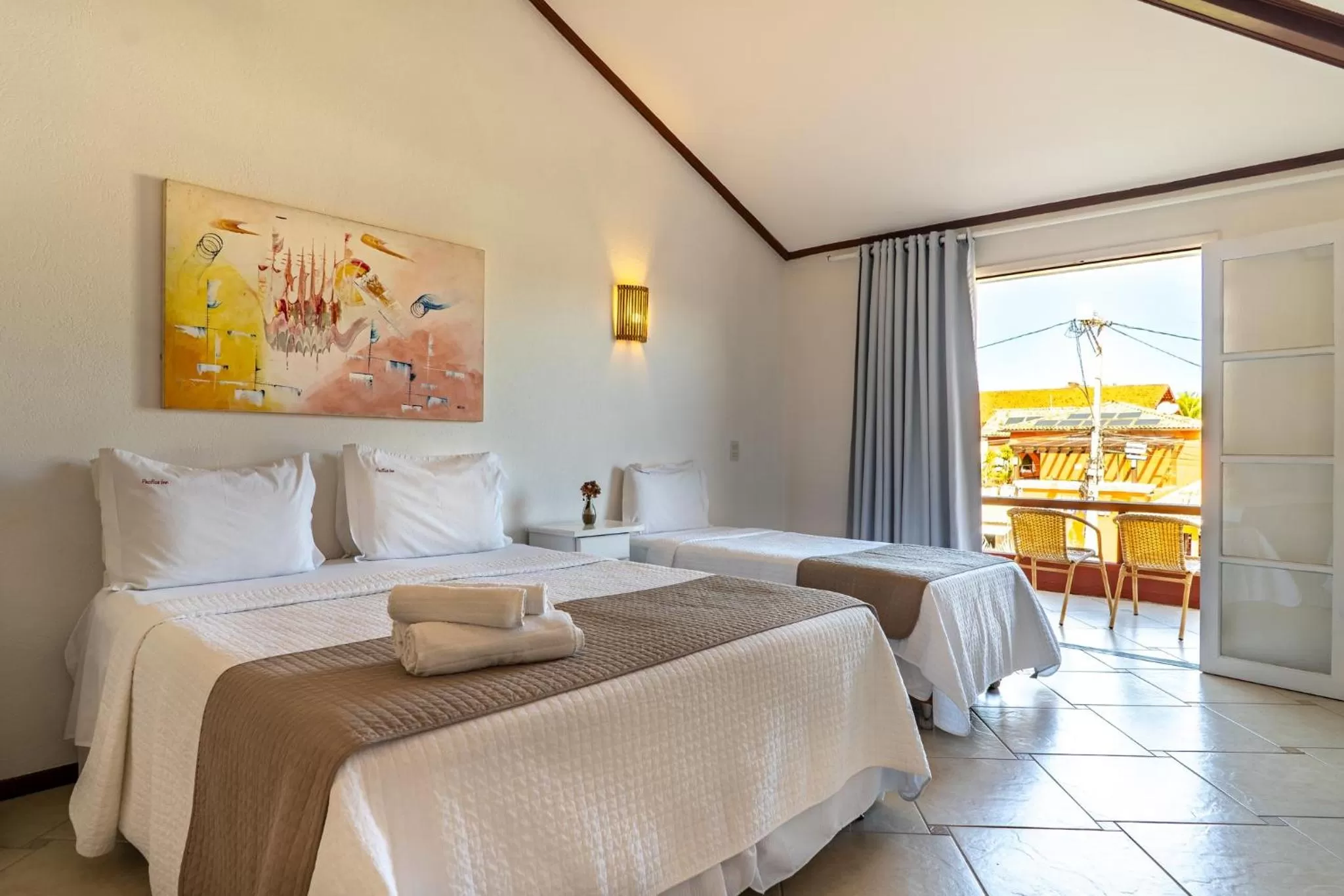 Bed in Riviera Búzios Hotel