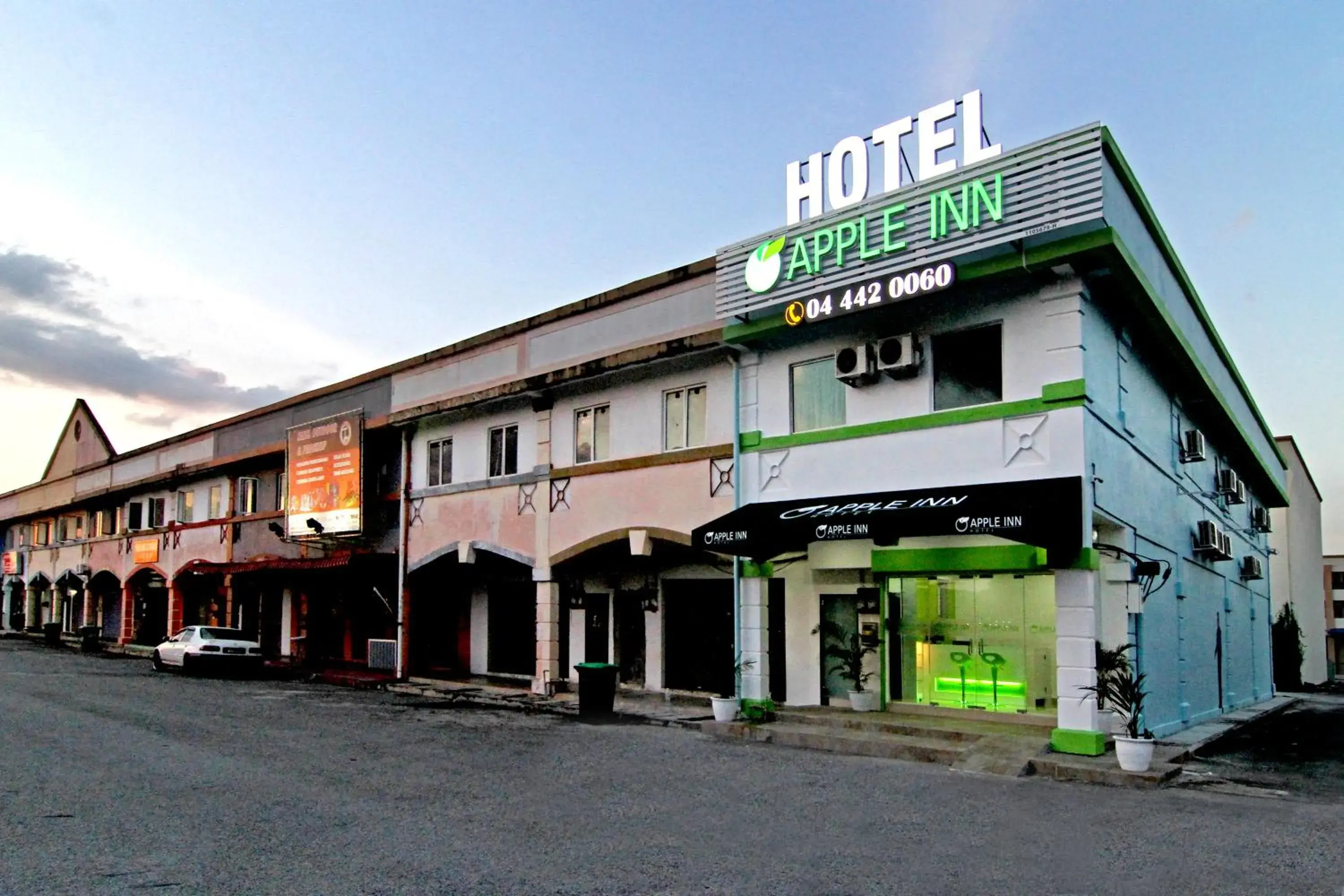 Bird's eye view, Property Building in Apple Inn Hotel