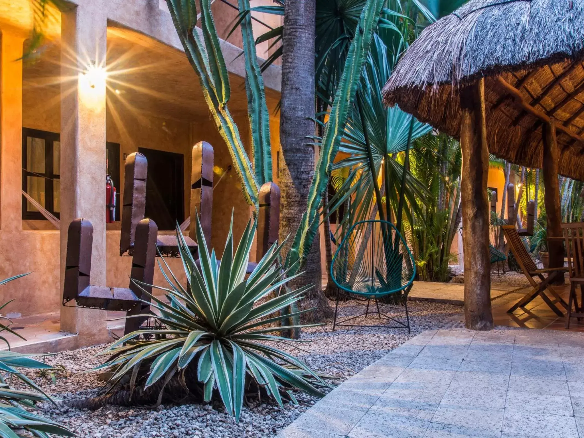 Garden in Barrio Latino al Centro by Pueblo Magico Network