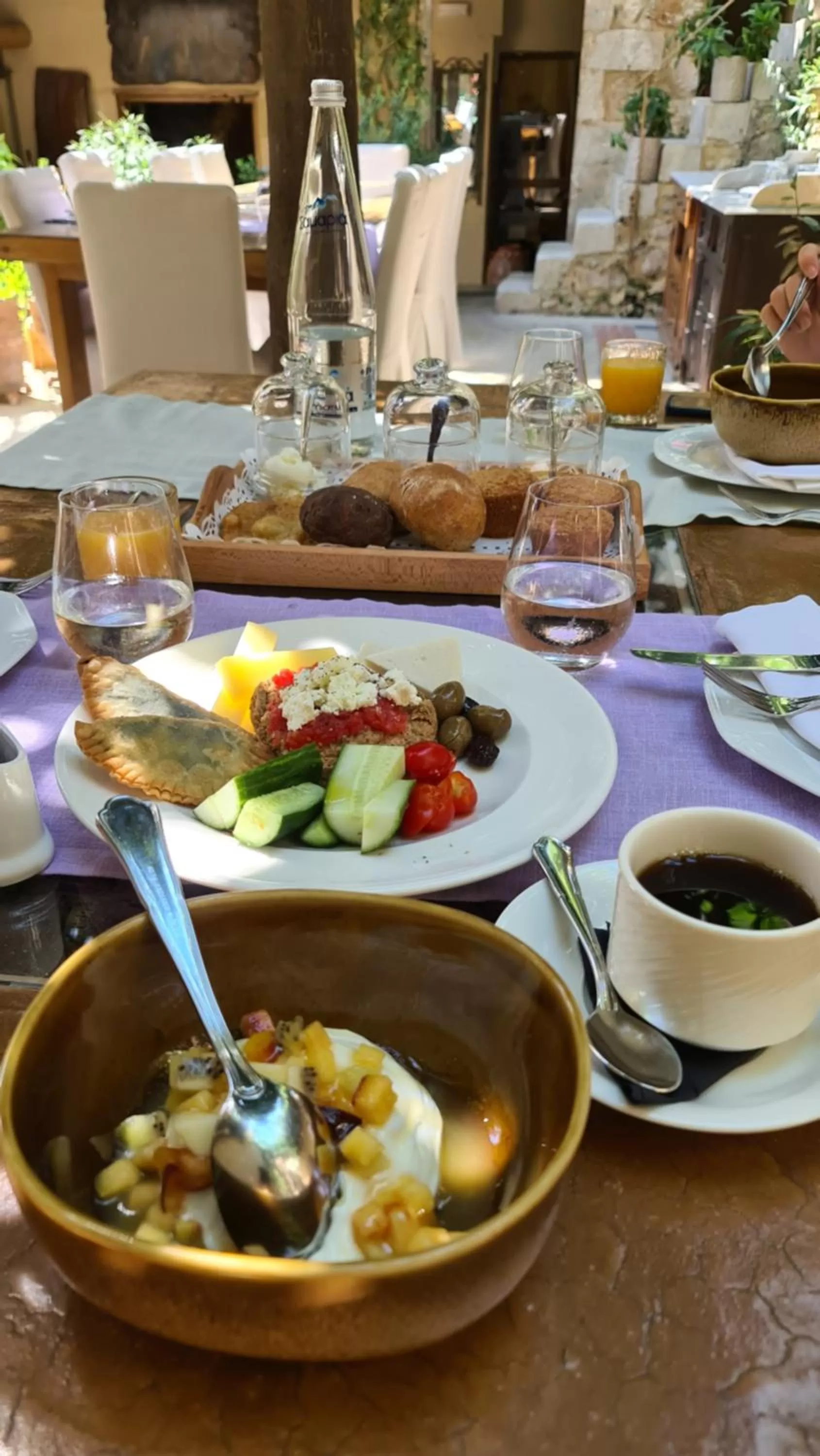 Food close-up in Sutor Chic Manor hotel