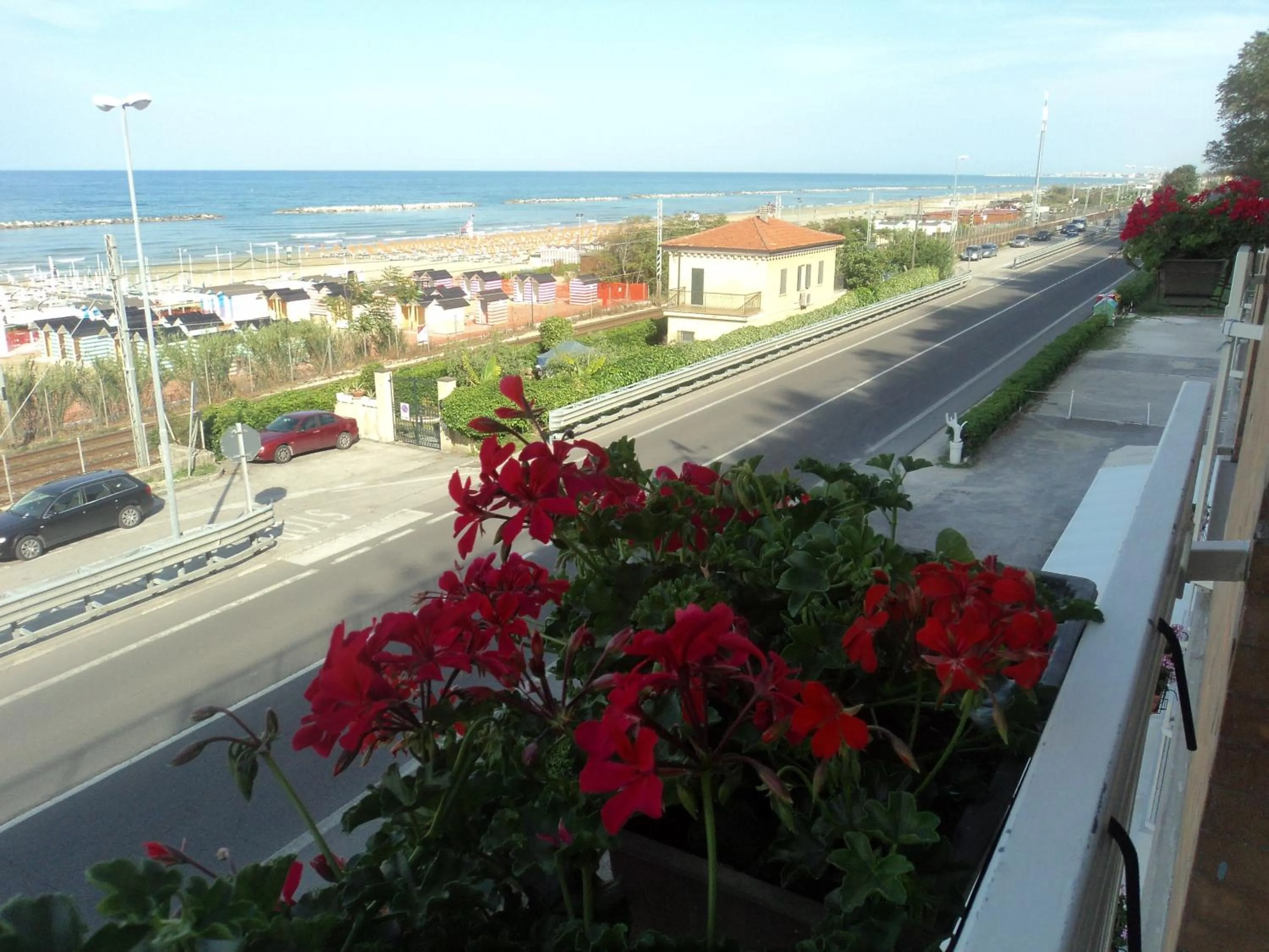 Balcony/Terrace in Hotel Ristorante Miramare