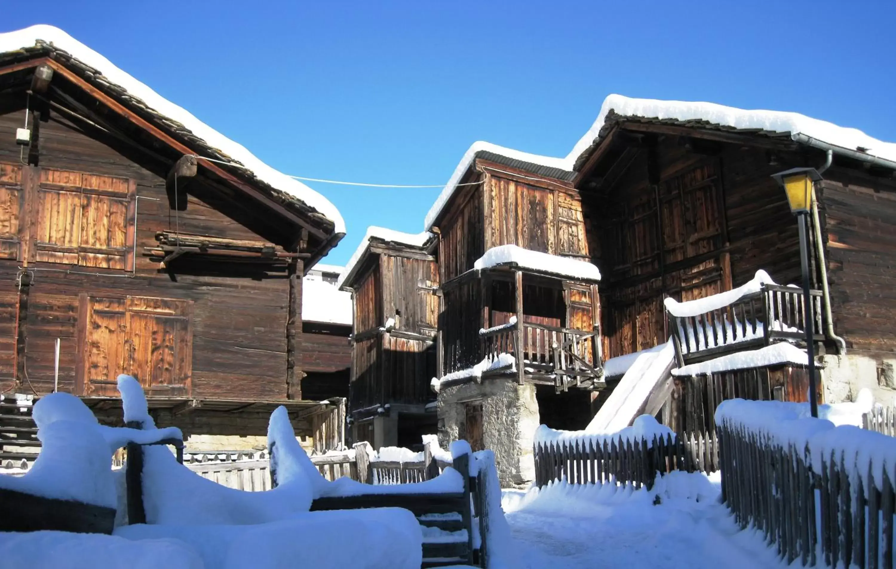 Nearby landmark, Winter in Hotel Allalin