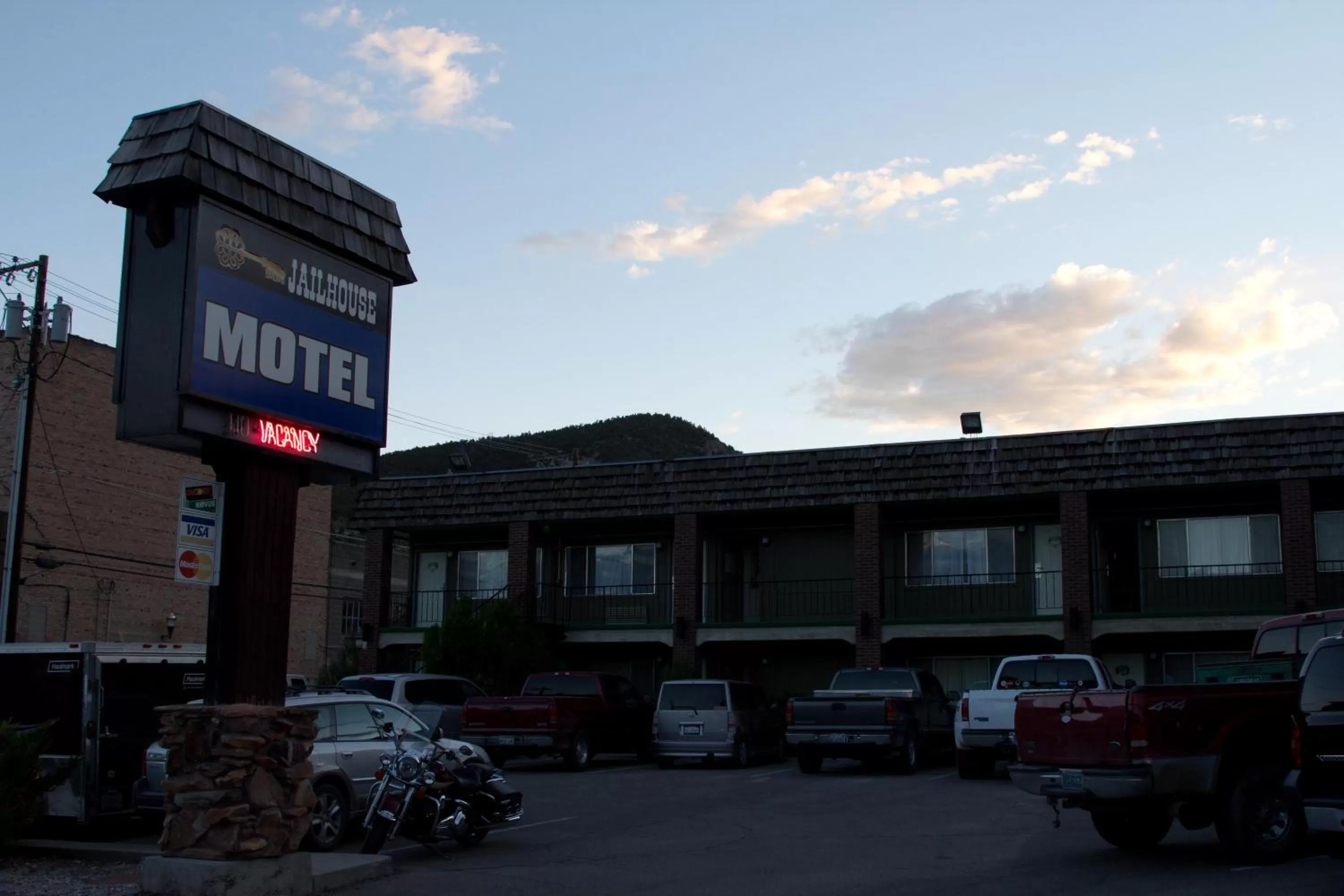 Facade/entrance, Property Building in Jailhouse Motel and Casino