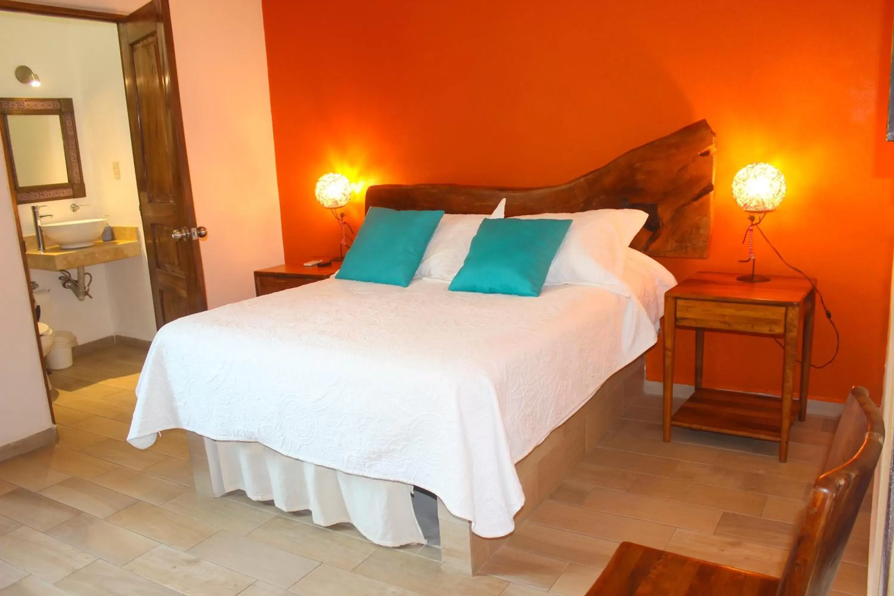 Bed in Villa Los Corales